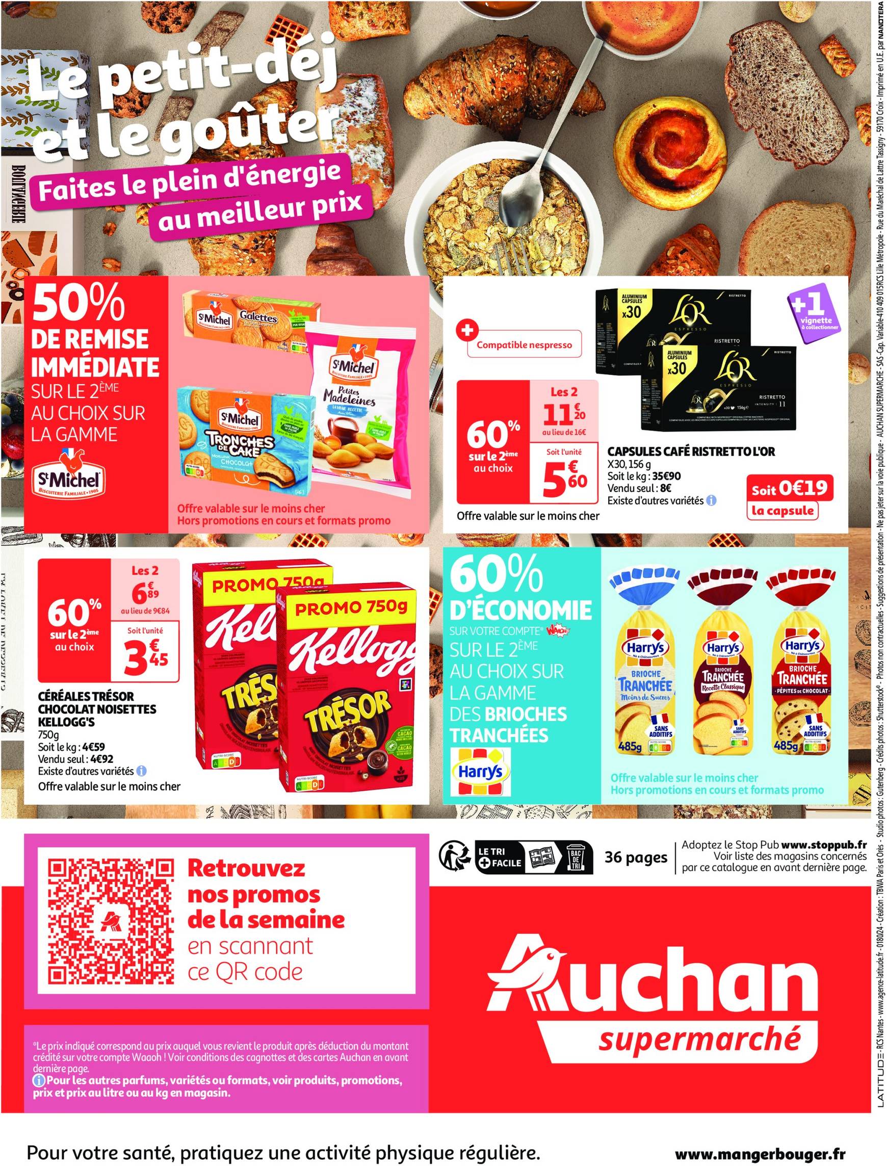 Auchan supermarché - Mes 25 jours Auchan, encore des promos dans mon super ! folder geldig vanaf 19.11. - 24.11. 36