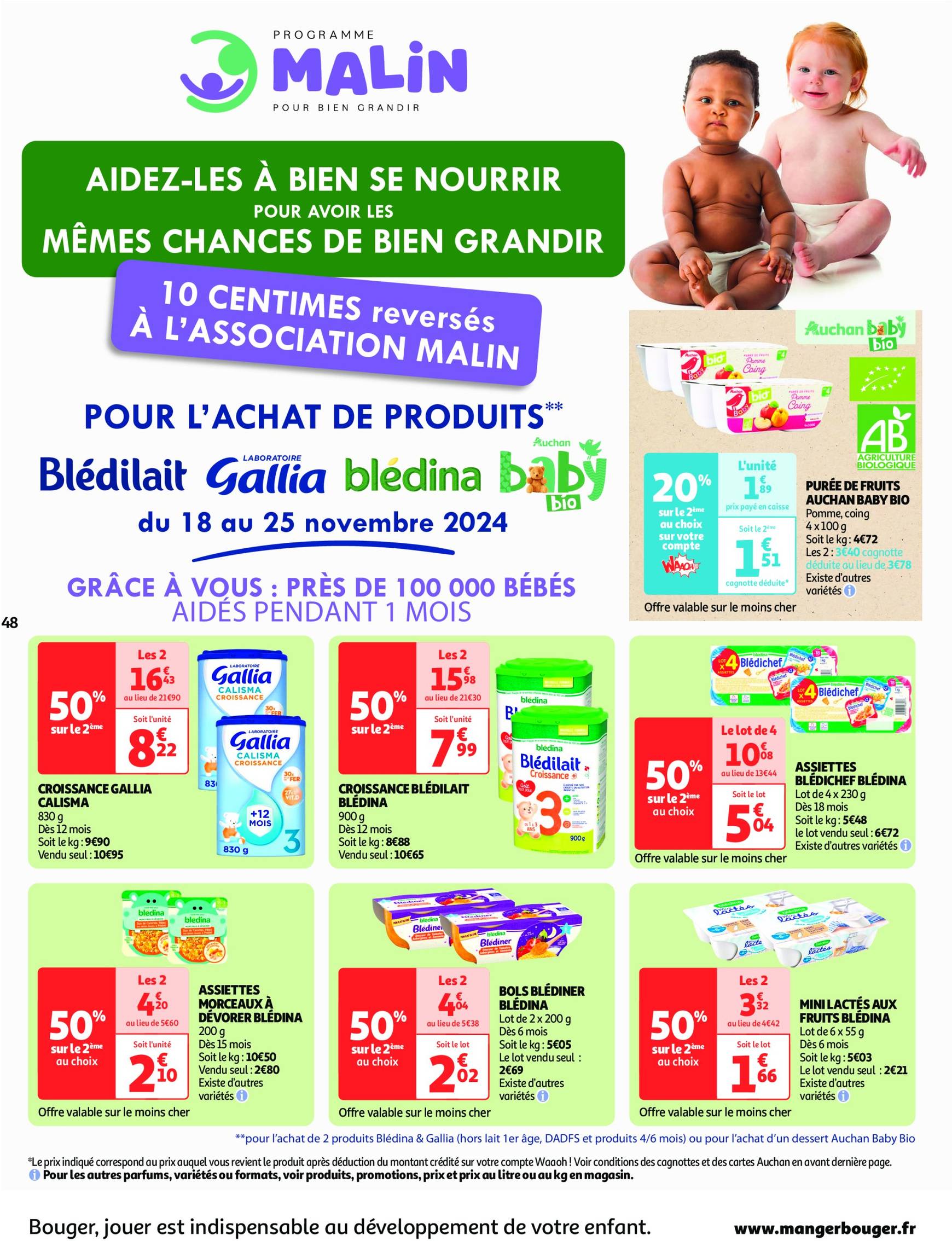 Auchan - Mes 25 jours Auchan, et encore plus de promos ! folder geldig vanaf 19.11. - 25.11. 48