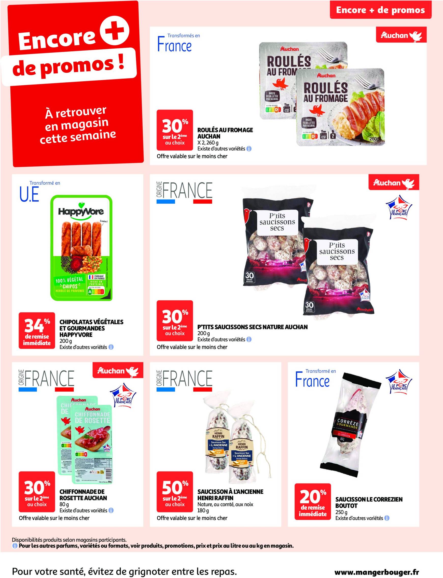 Auchan - Mes 25 jours Auchan, et encore plus de promos ! folder geldig vanaf 19.11. - 25.11. 67