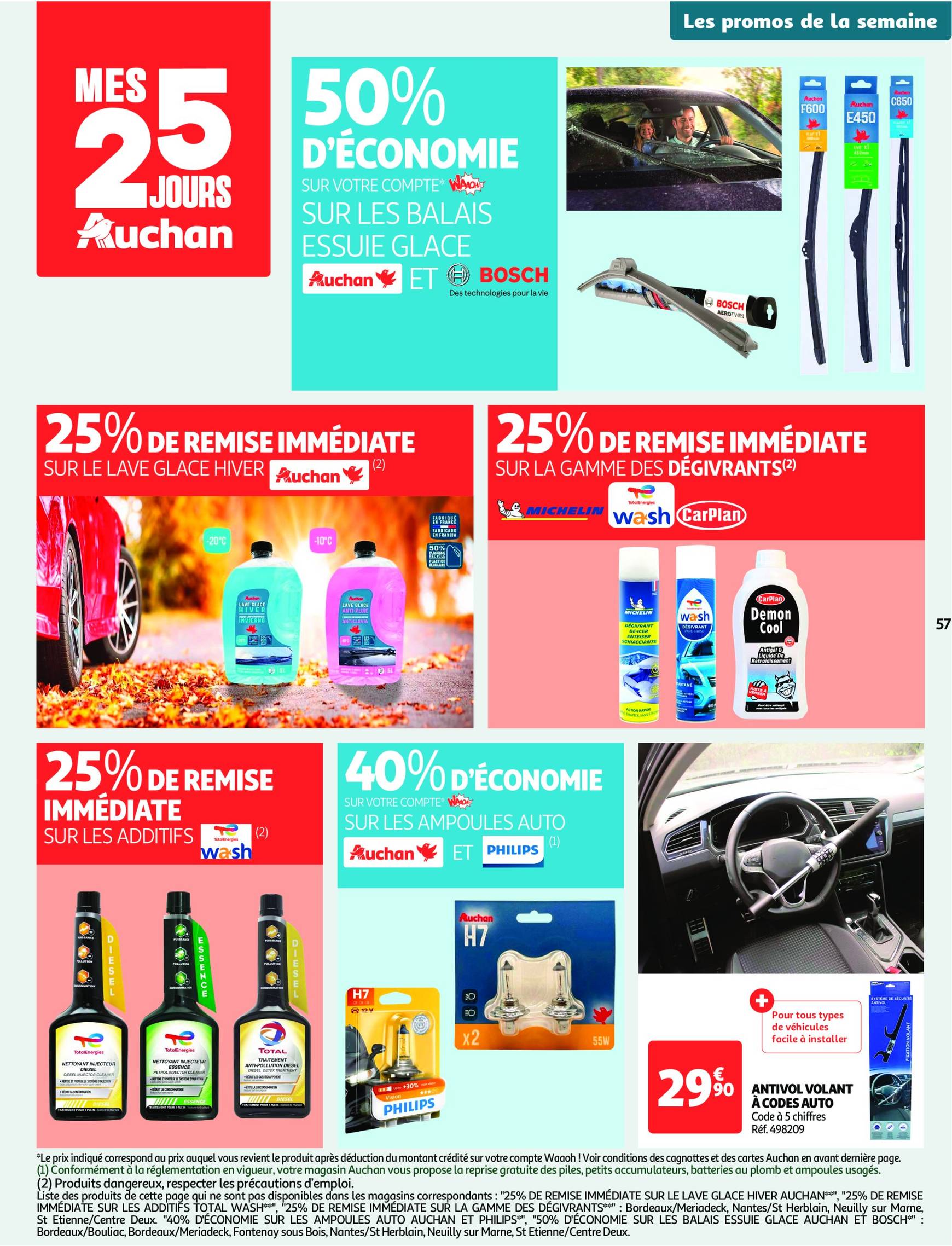 Auchan - Mes 25 jours Auchan, et encore plus de promos ! folder geldig vanaf 19.11. - 25.11. 57