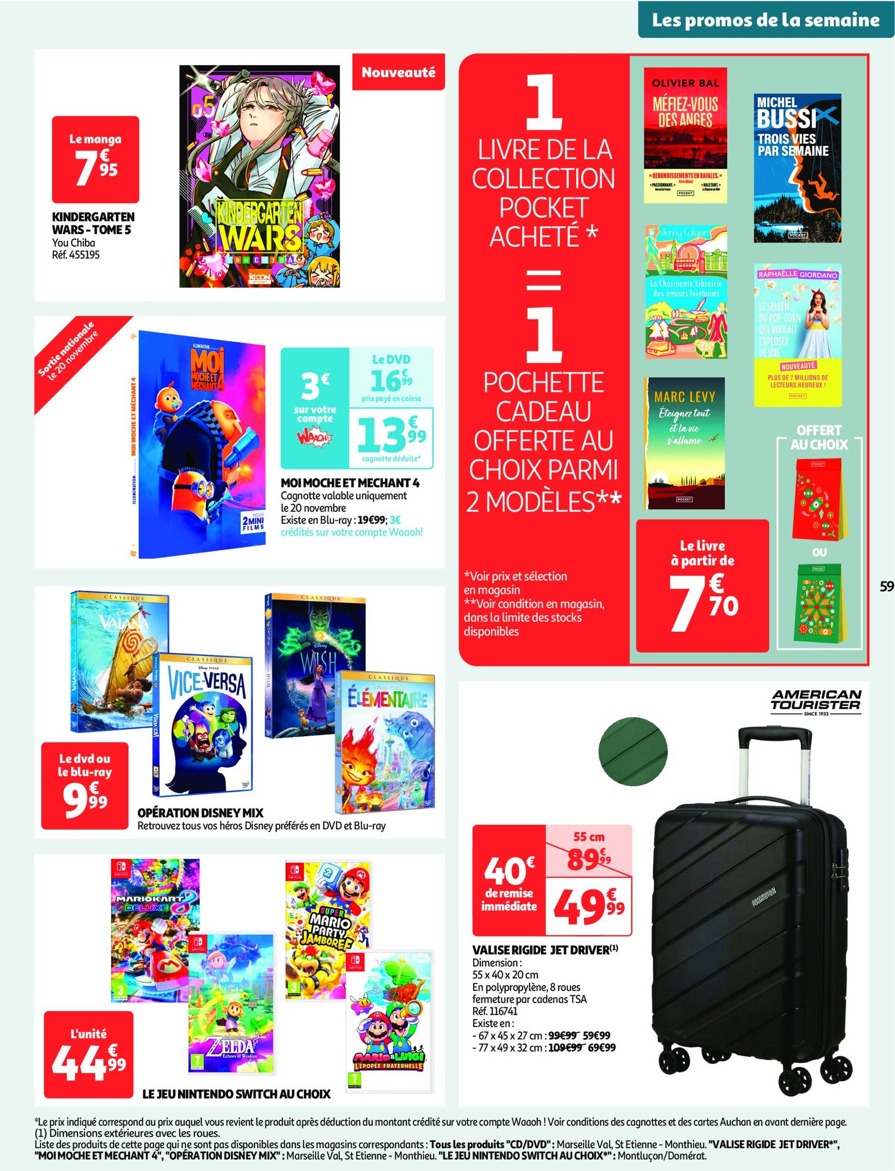 Auchan - Mes 25 jours Auchan, et encore plus de promos ! folder geldig vanaf 19.11. - 25.11. 59