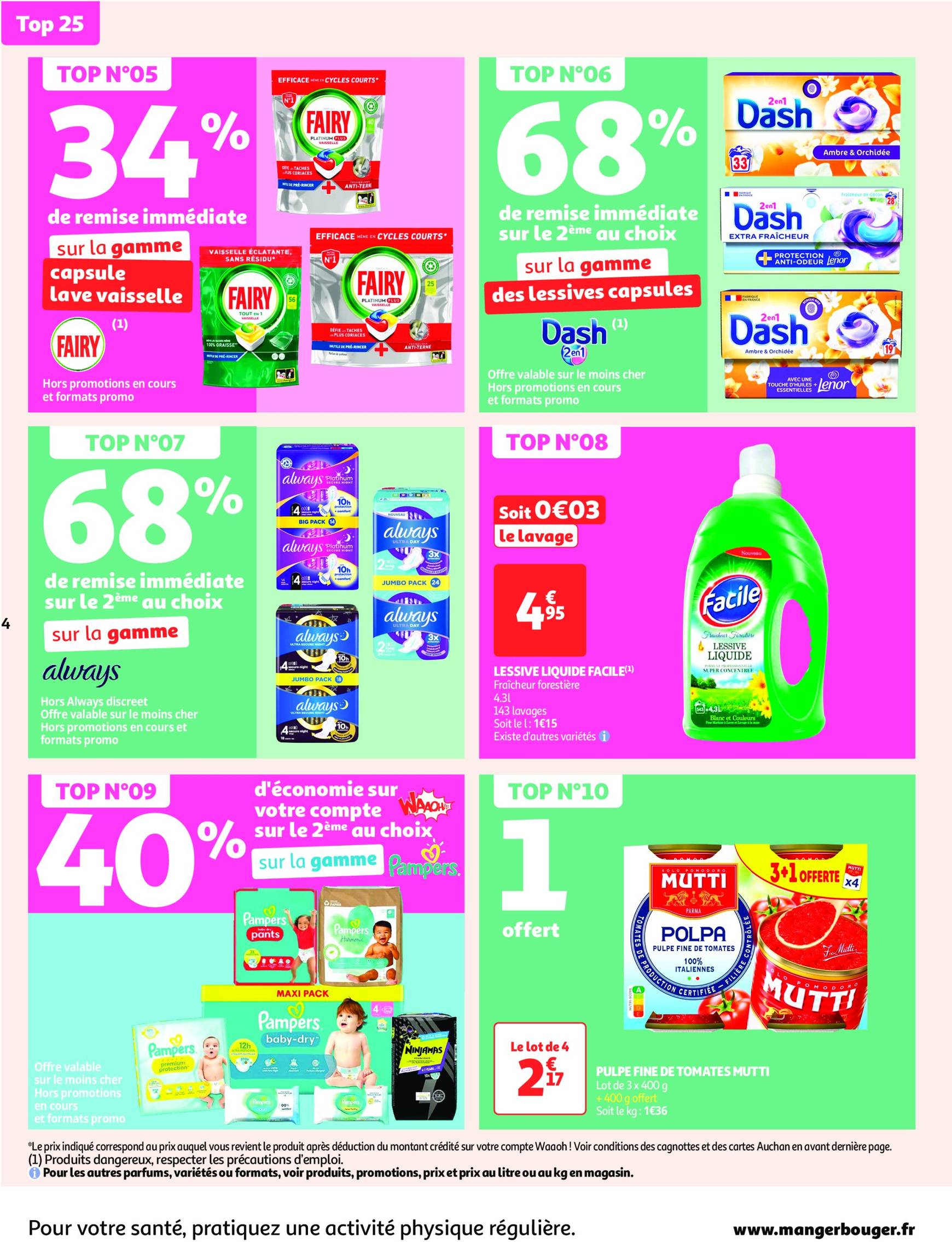 Auchan - Mes 25 jours Auchan, et encore plus de promos ! folder geldig vanaf 19.11. - 25.11. 4