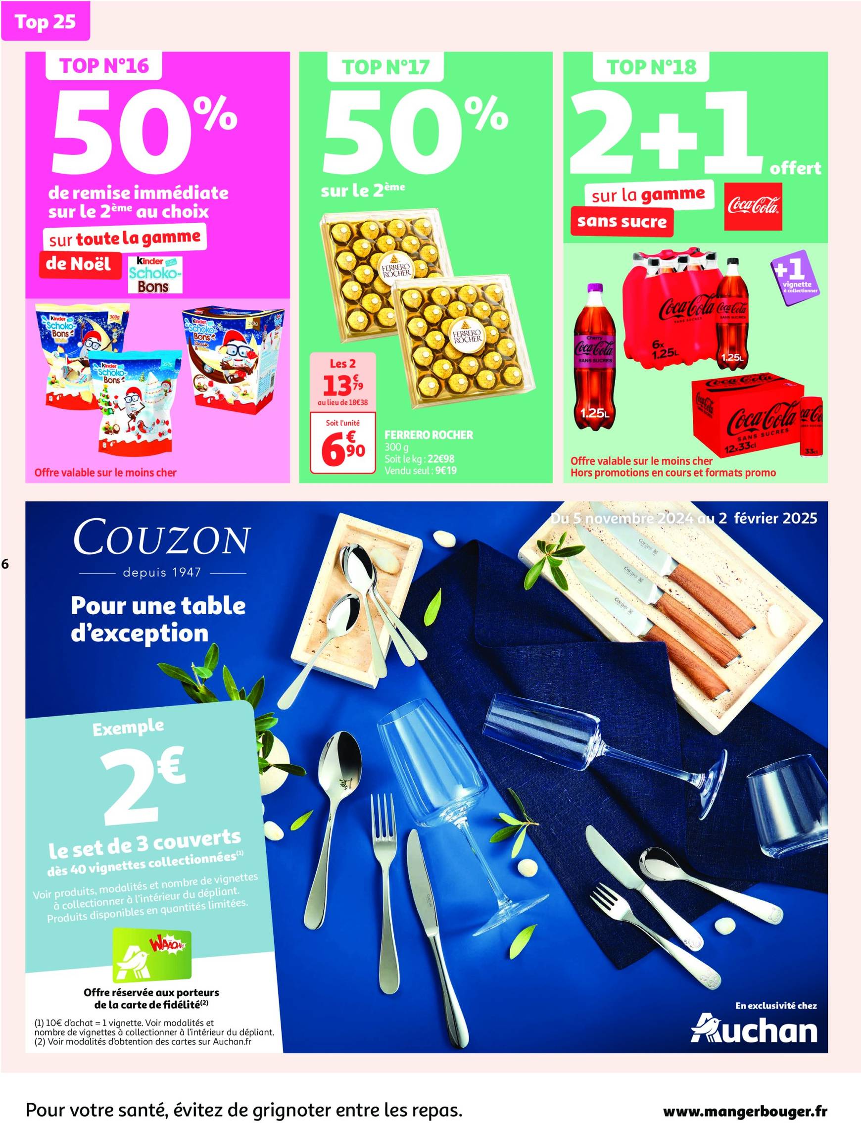 Auchan - Mes 25 jours Auchan, et encore plus de promos ! folder geldig vanaf 19.11. - 25.11. 6