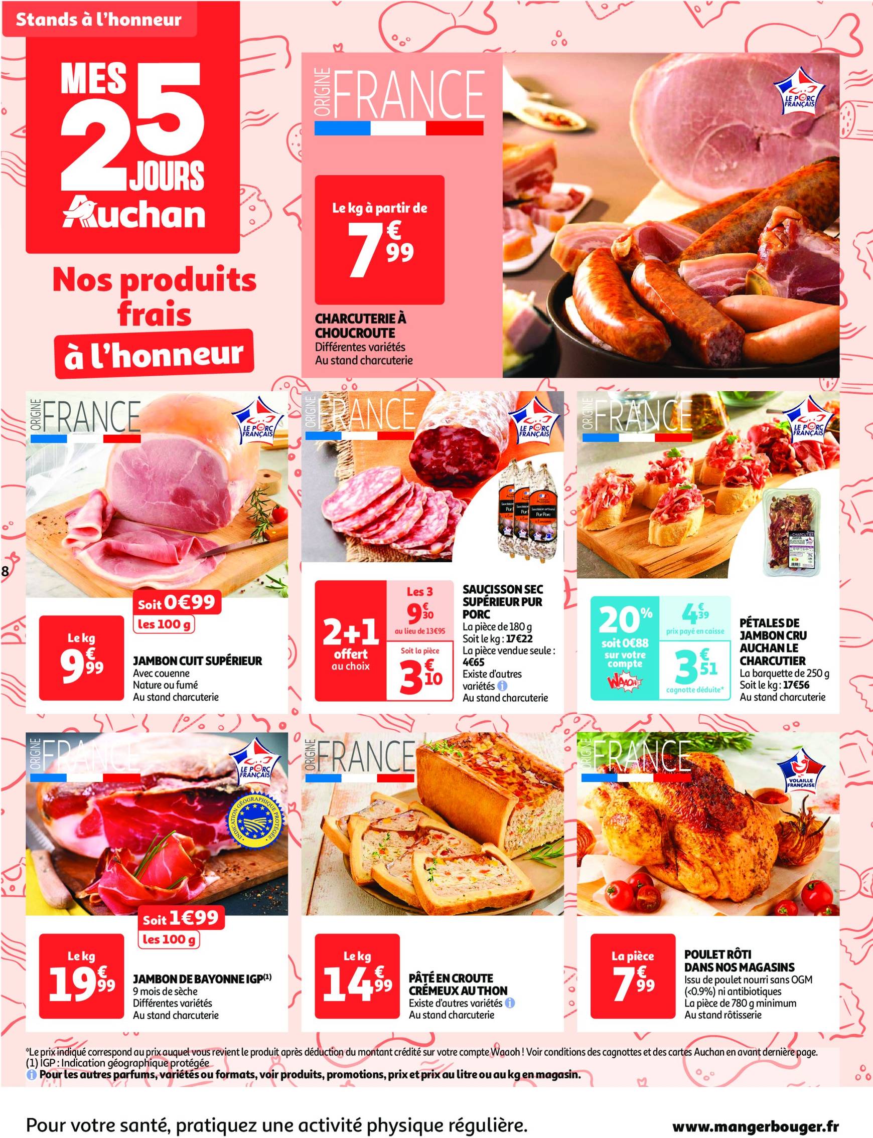 Auchan - Mes 25 jours Auchan, et encore plus de promos ! folder geldig vanaf 19.11. - 25.11. 8