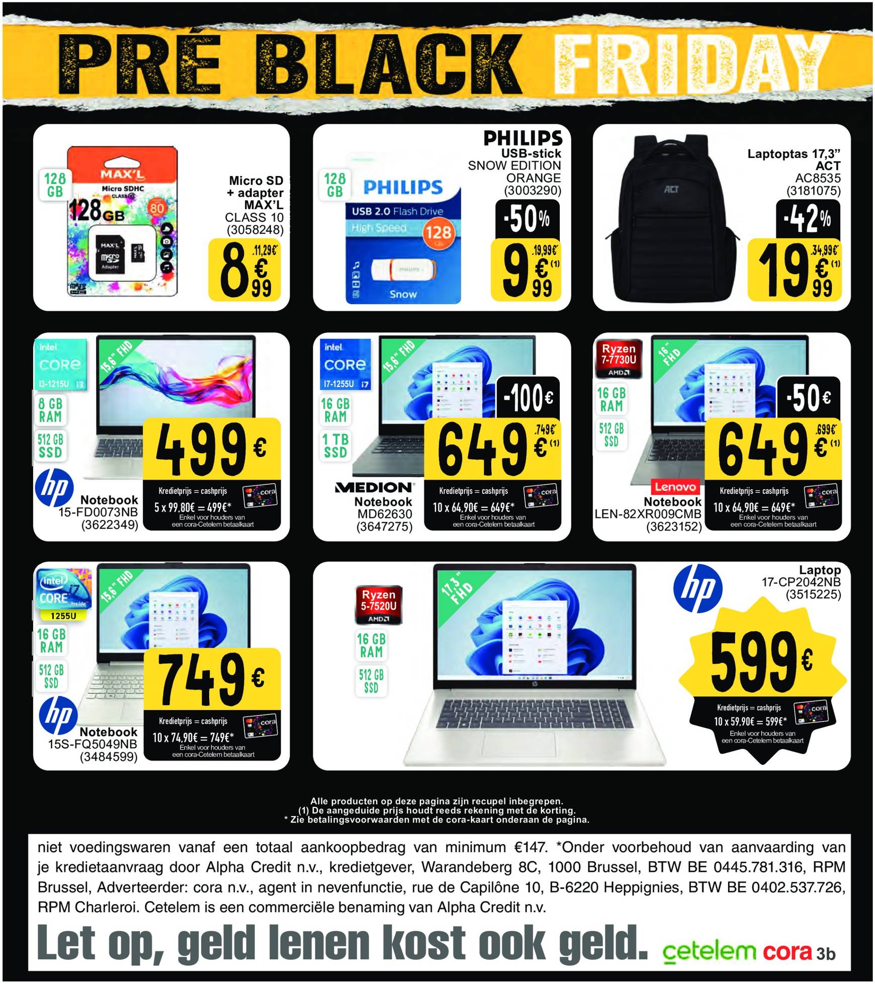 Cora - Pré Black Friday folder geldig vanaf 19.11. - 02.12. 3