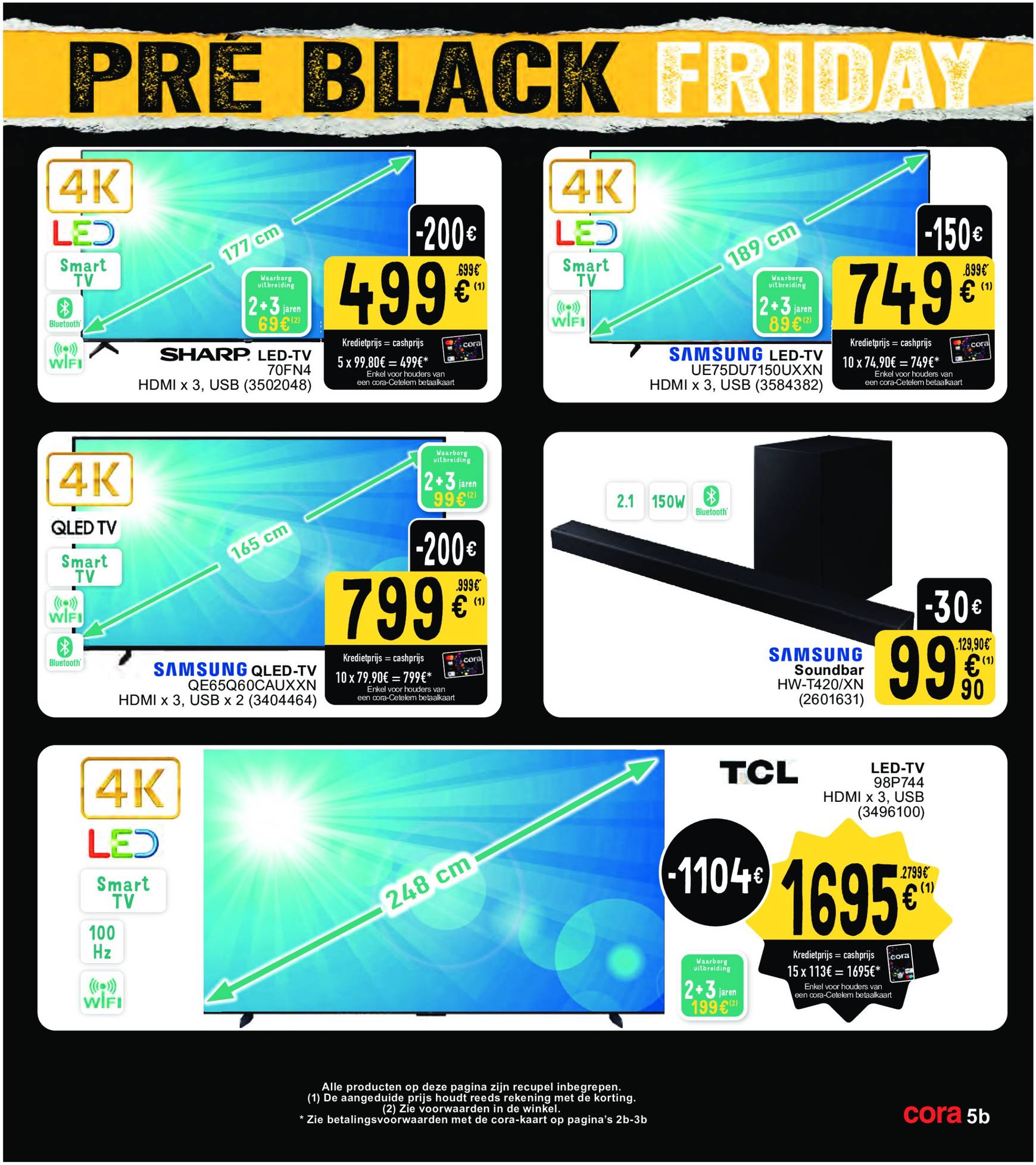 Cora - Pré Black Friday folder geldig vanaf 19.11. - 02.12. 5