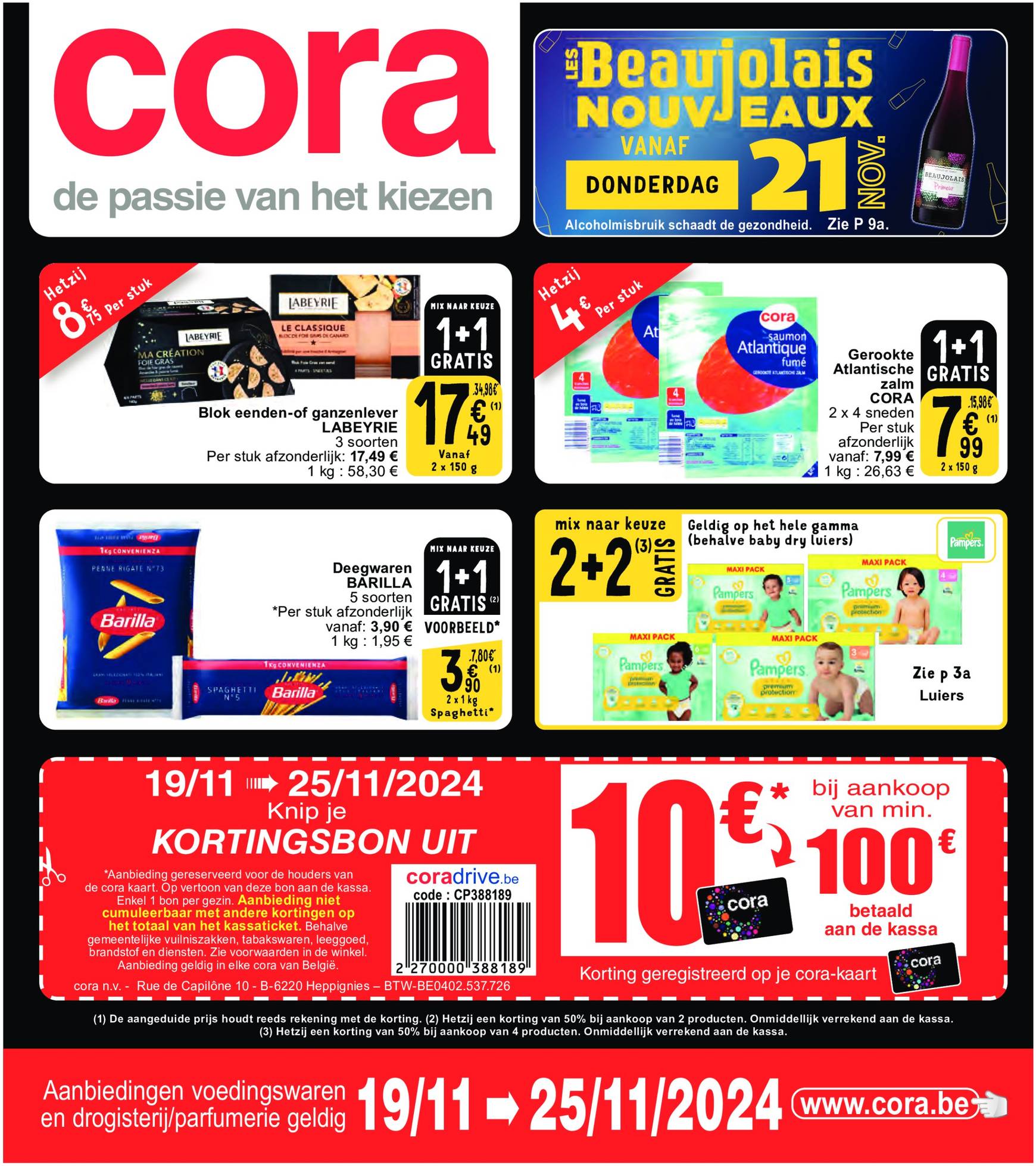 Cora folder geldig vanaf 19.11. - 25.11.