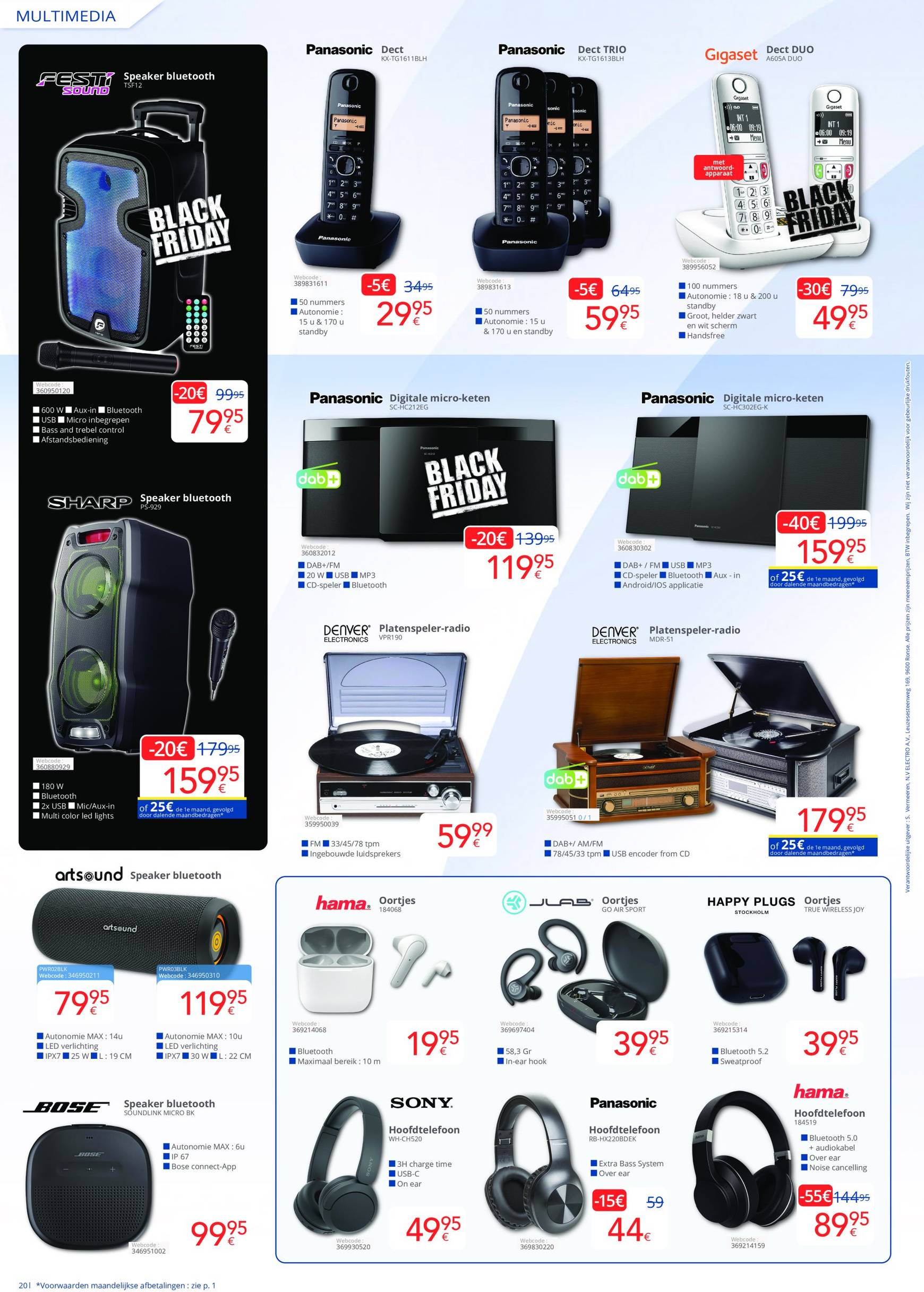 Eldi - Black Friday folder geldig vanaf 13.11. - 02.12. 20