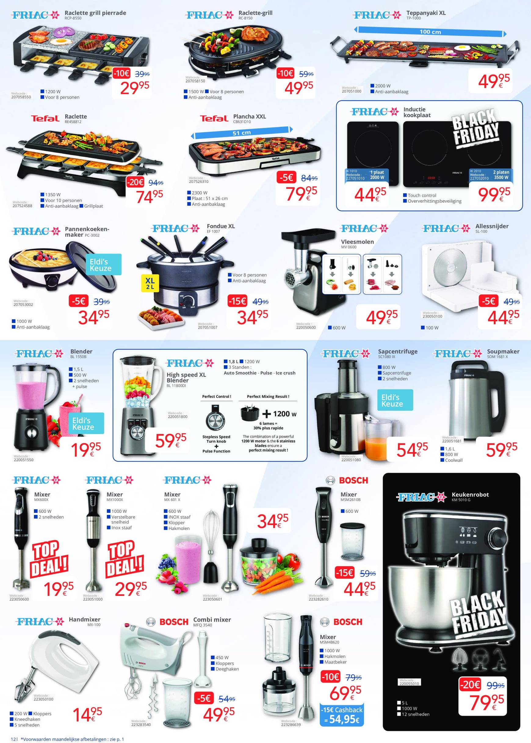 Eldi - Black Friday folder geldig vanaf 13.11. - 02.12. 12