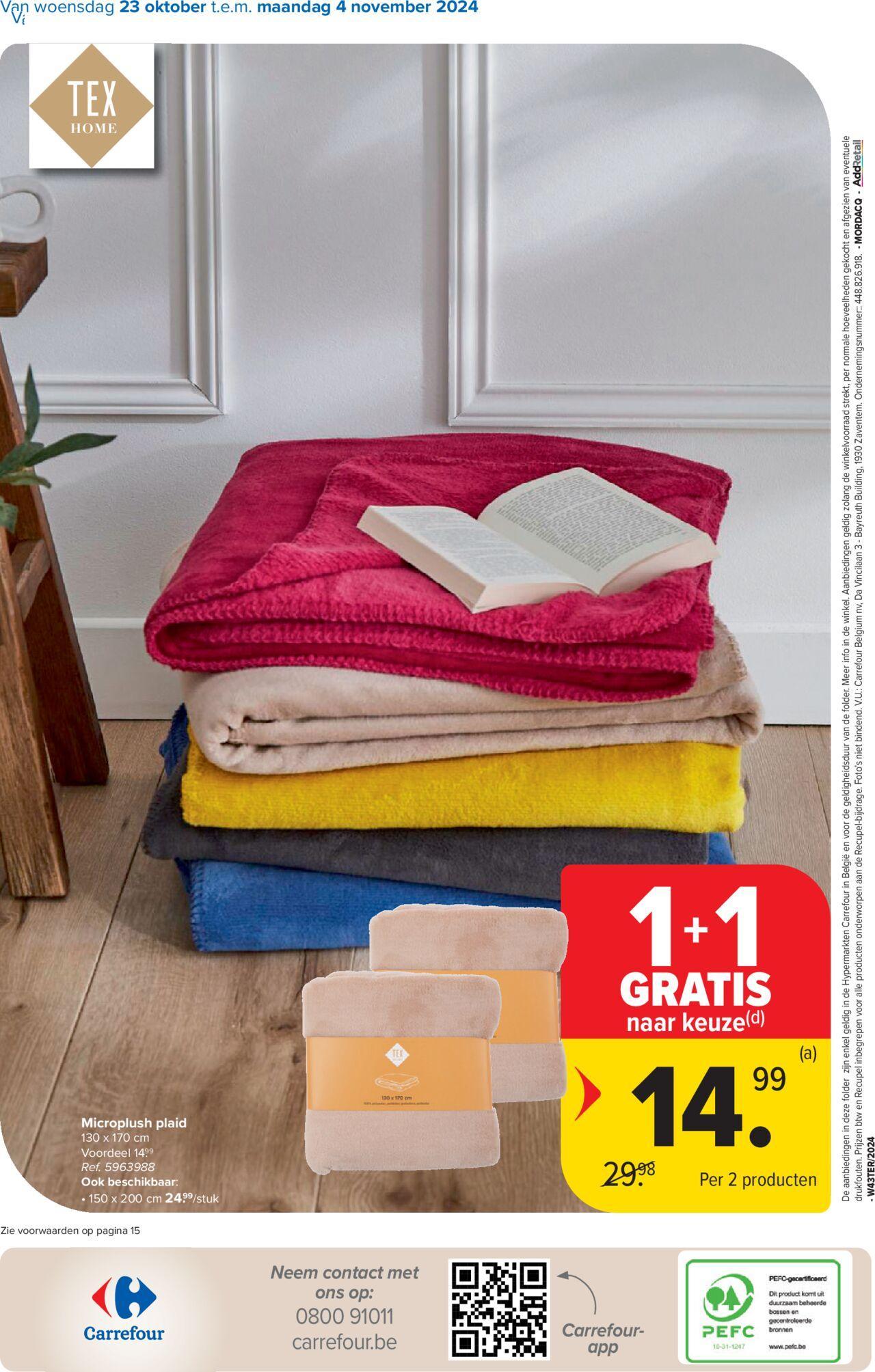 Carrefour Cocooning-special 23/10/2024 t/m 04/11/2024 16