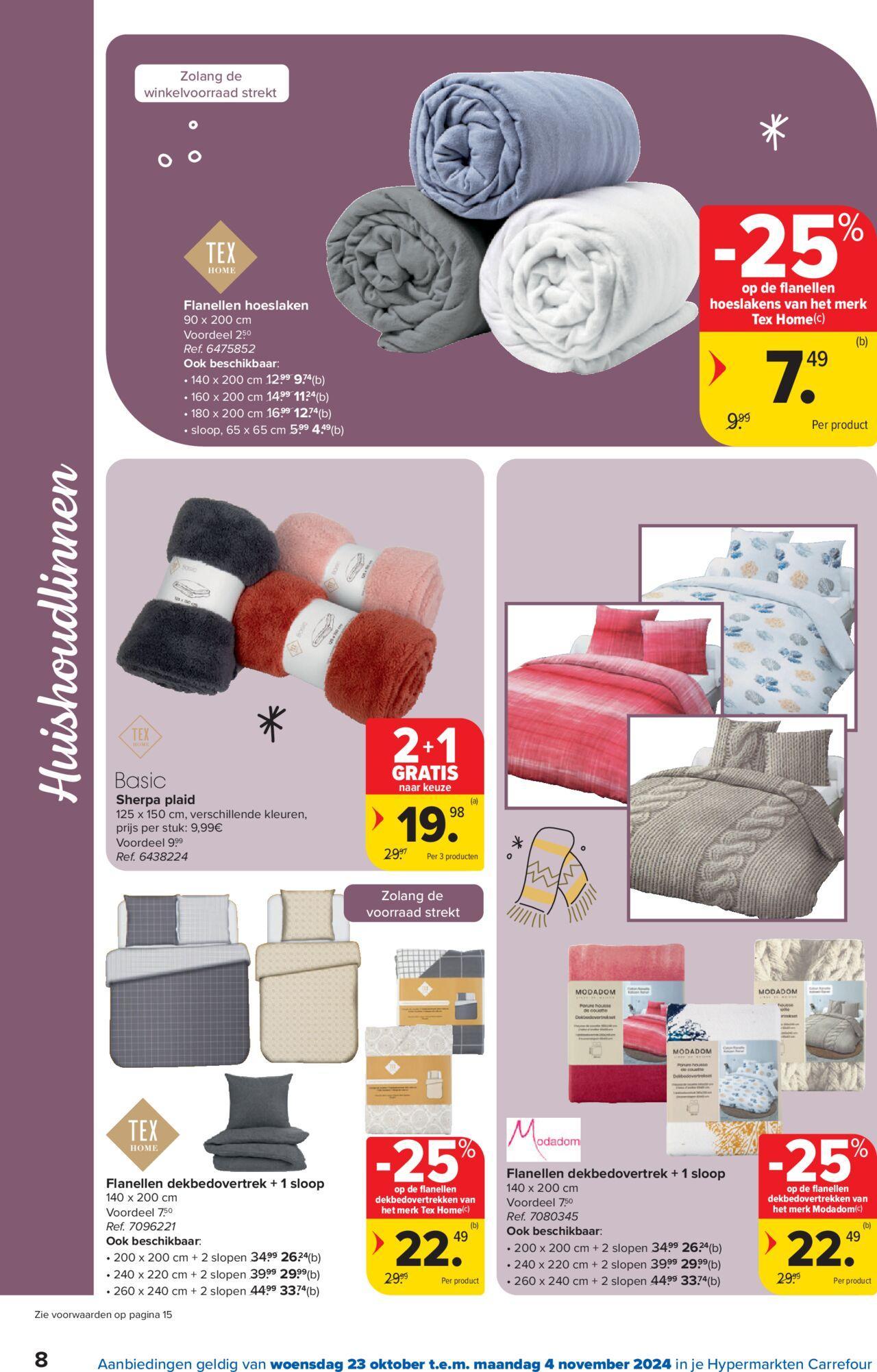 Carrefour Cocooning-special 23/10/2024 t/m 04/11/2024 8