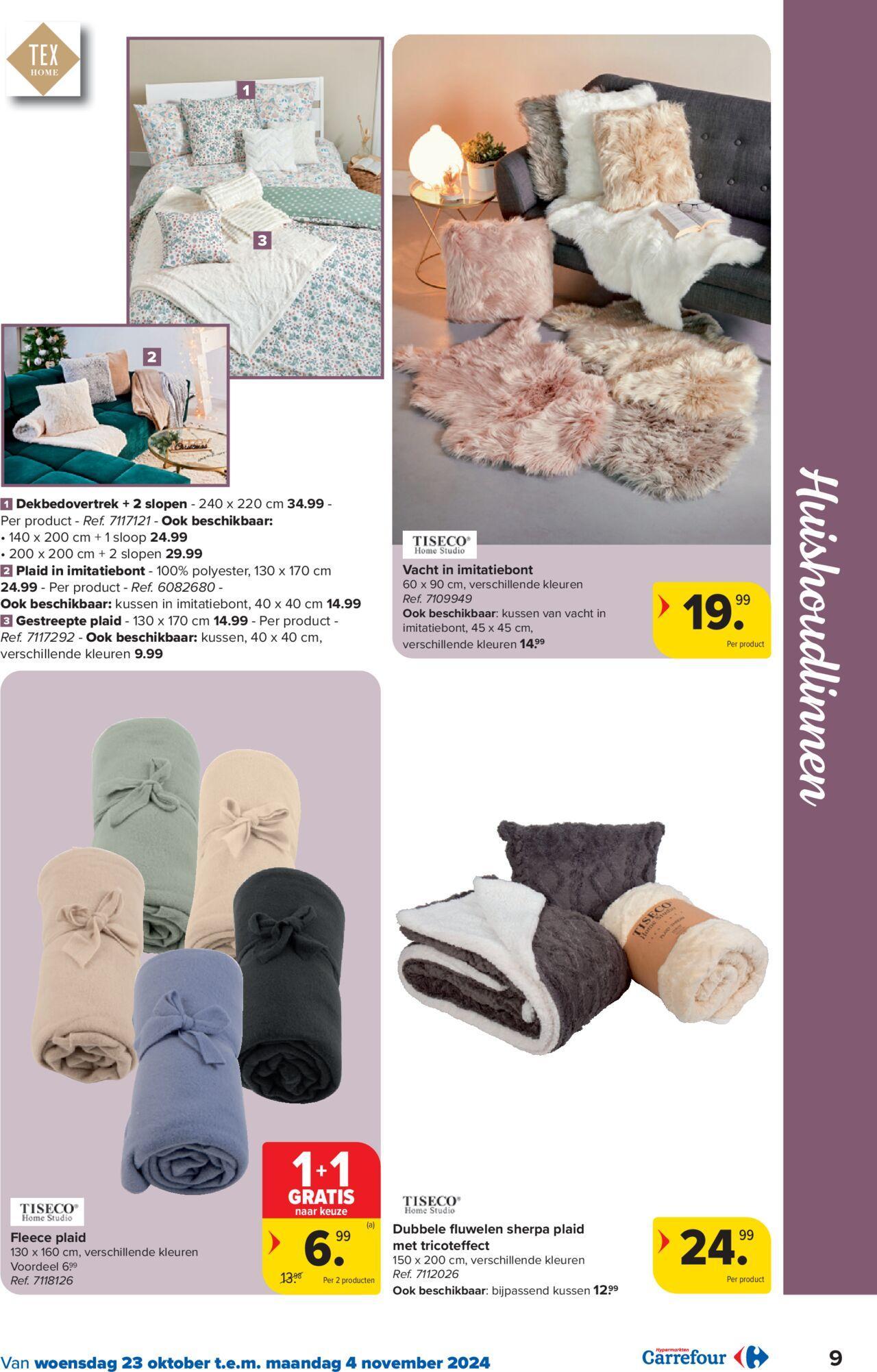 Carrefour Cocooning-special 23/10/2024 t/m 04/11/2024 9