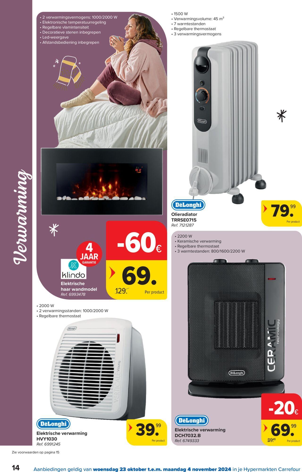 Carrefour Cocooning-special 23/10/2024 t/m 04/11/2024 14