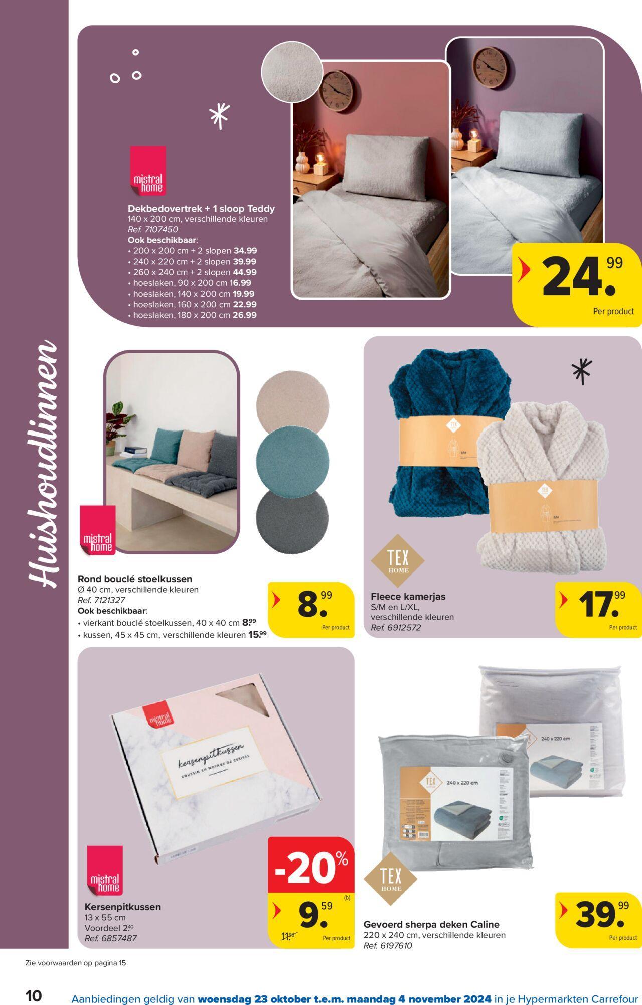 Carrefour Cocooning-special 23/10/2024 t/m 04/11/2024 10