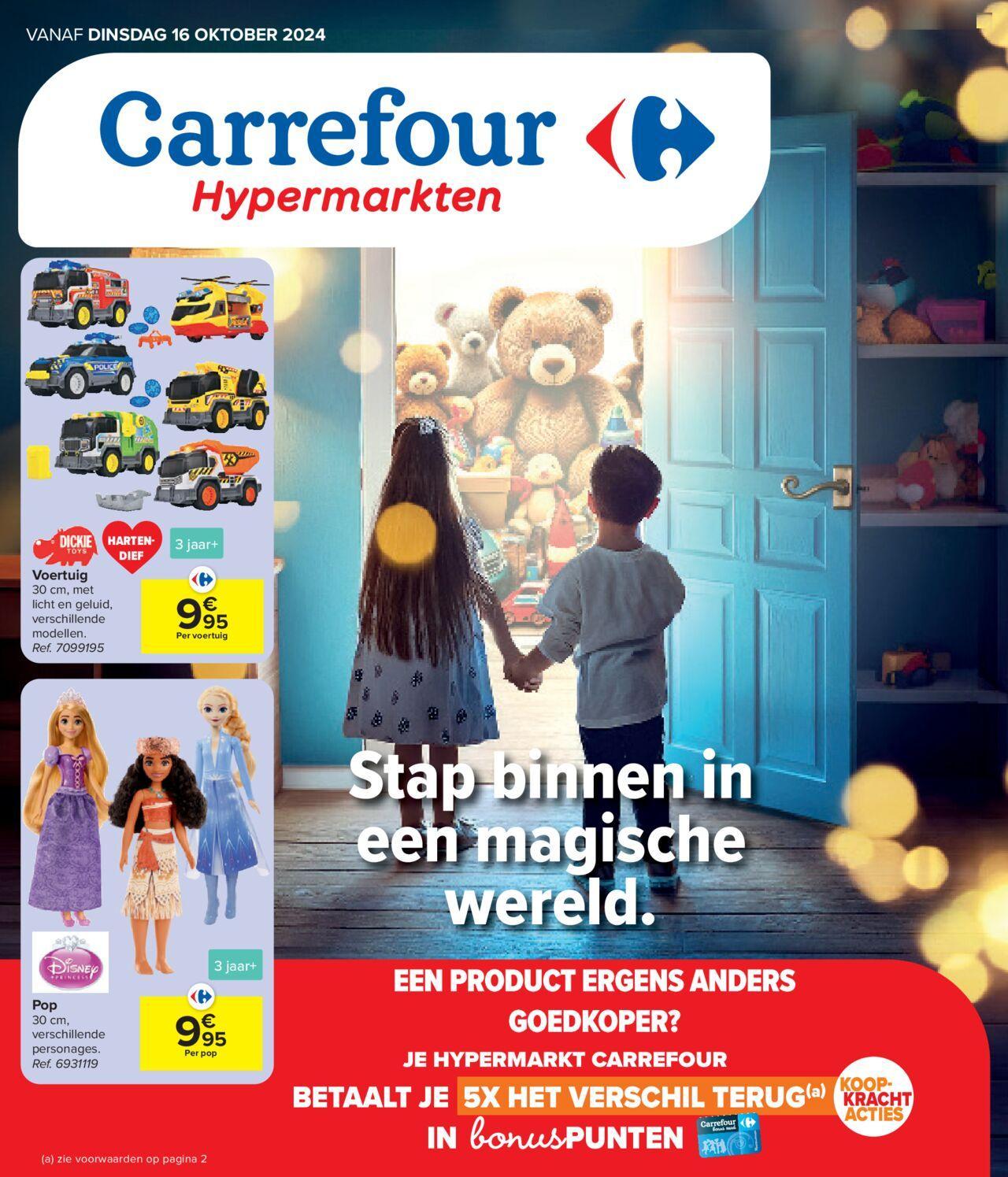 Carrefour Speelgoedcatalogus 16/10/2024 t/m 06/12/2024