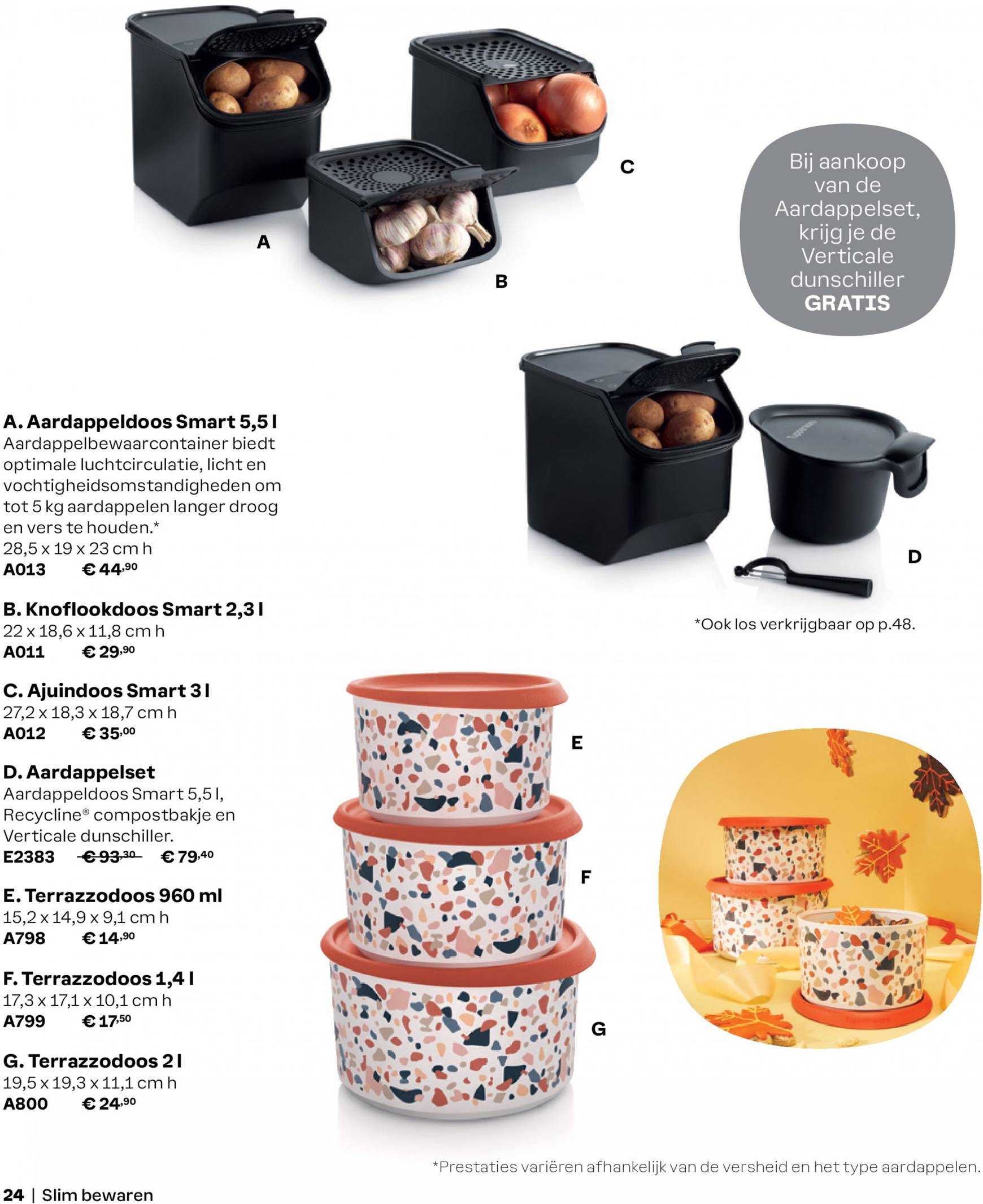 Tupperware - Herfst, Winter folder huidig 01.09. - 28.02. 24