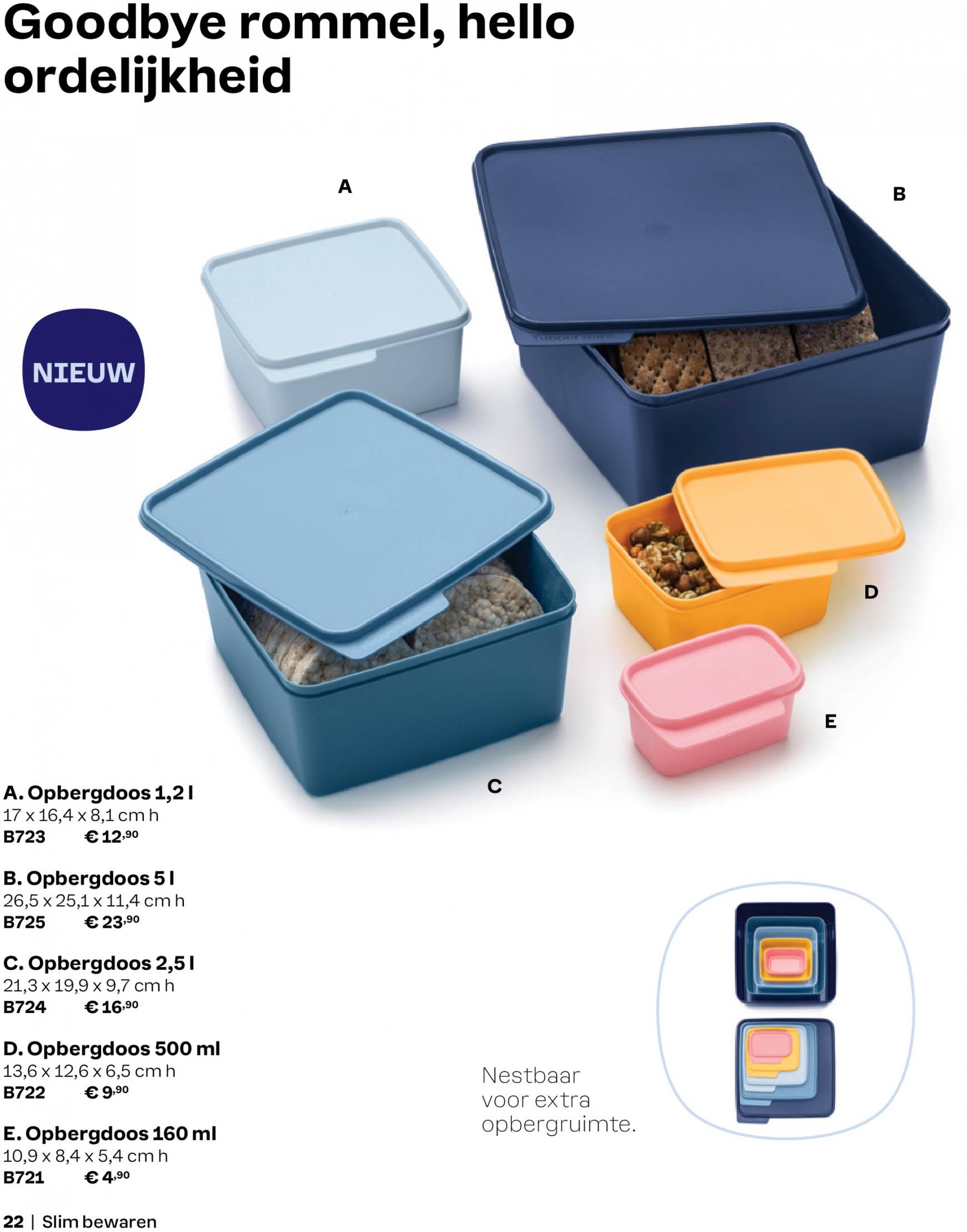 Tupperware - Herfst, Winter folder huidig 01.09. - 28.02. 22