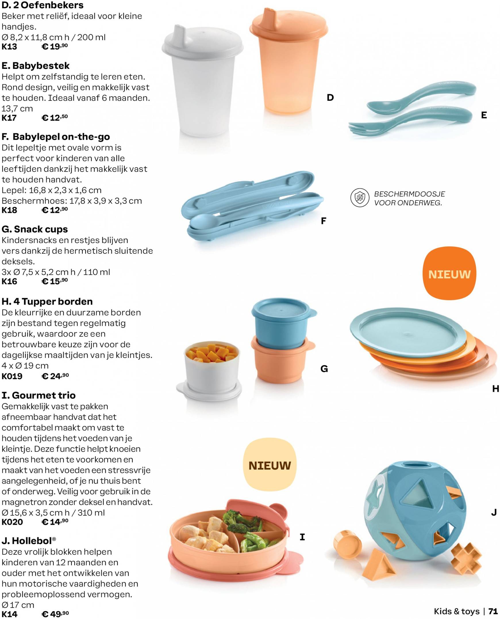 Tupperware - Herfst, Winter folder huidig 01.09. - 28.02. 71