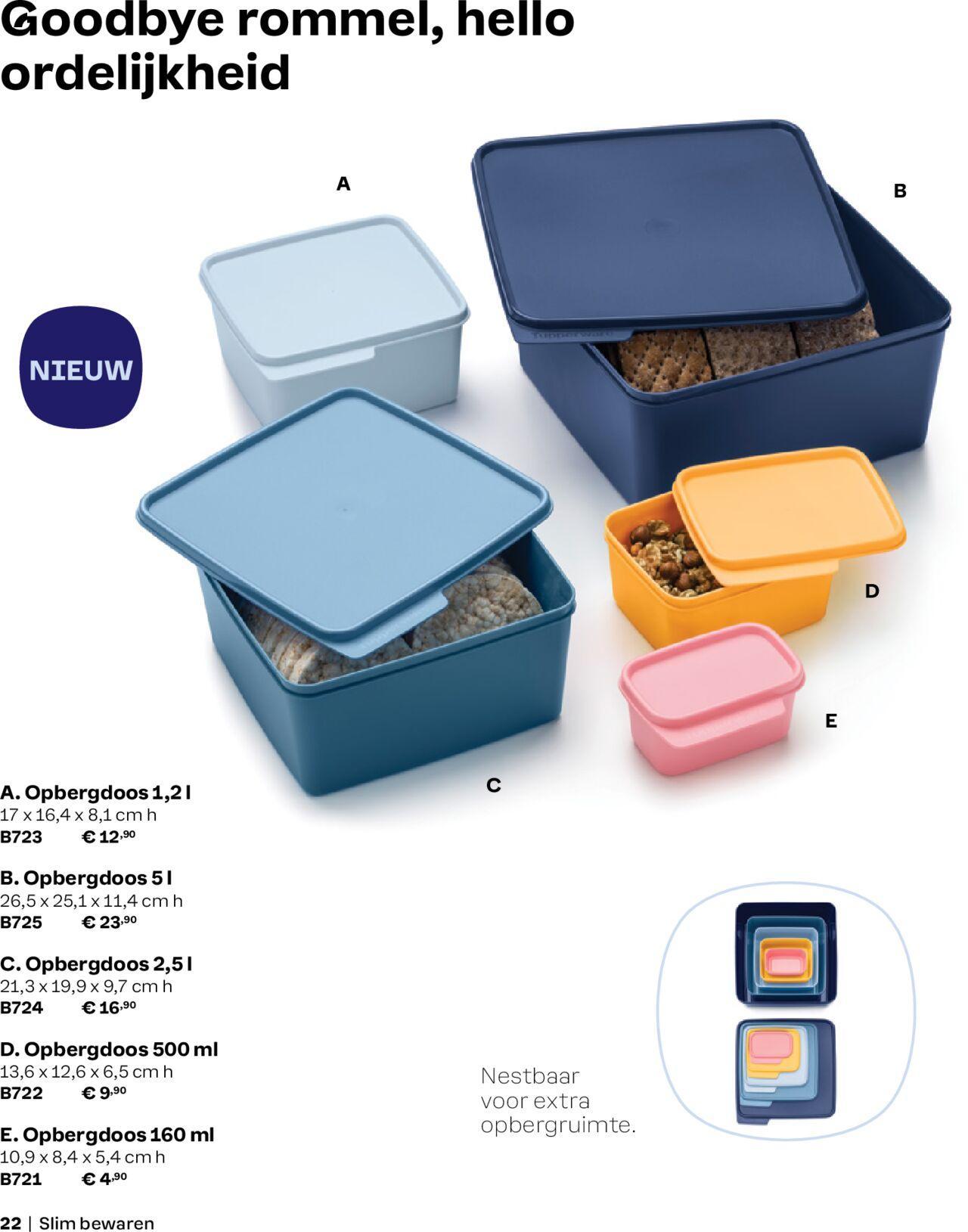 Tupperware folder 01/09/2024 t/m 20/03/2025 22