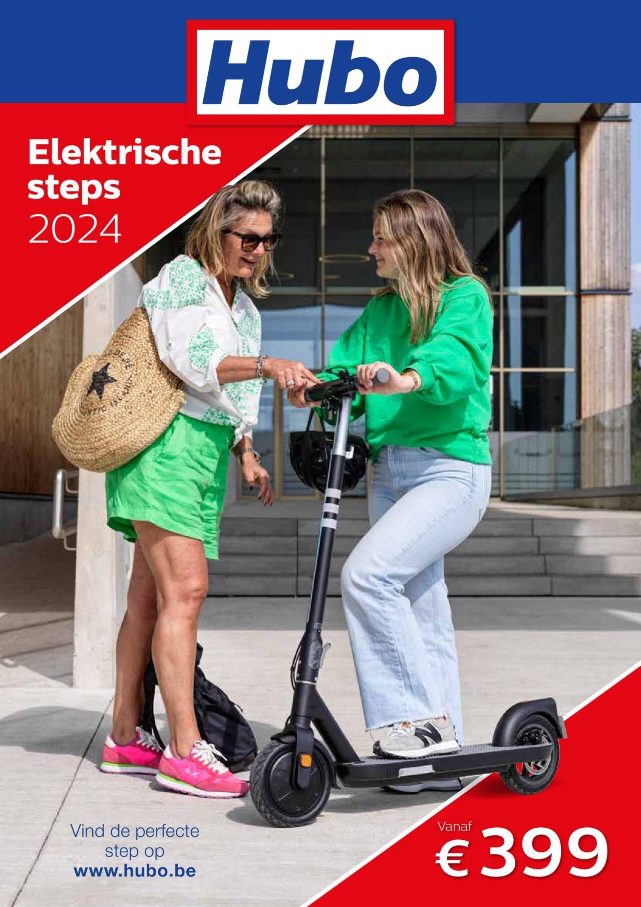 Hubo Elektrische steps Brochure 2024 14/10/2024 t/m 31/12/2024