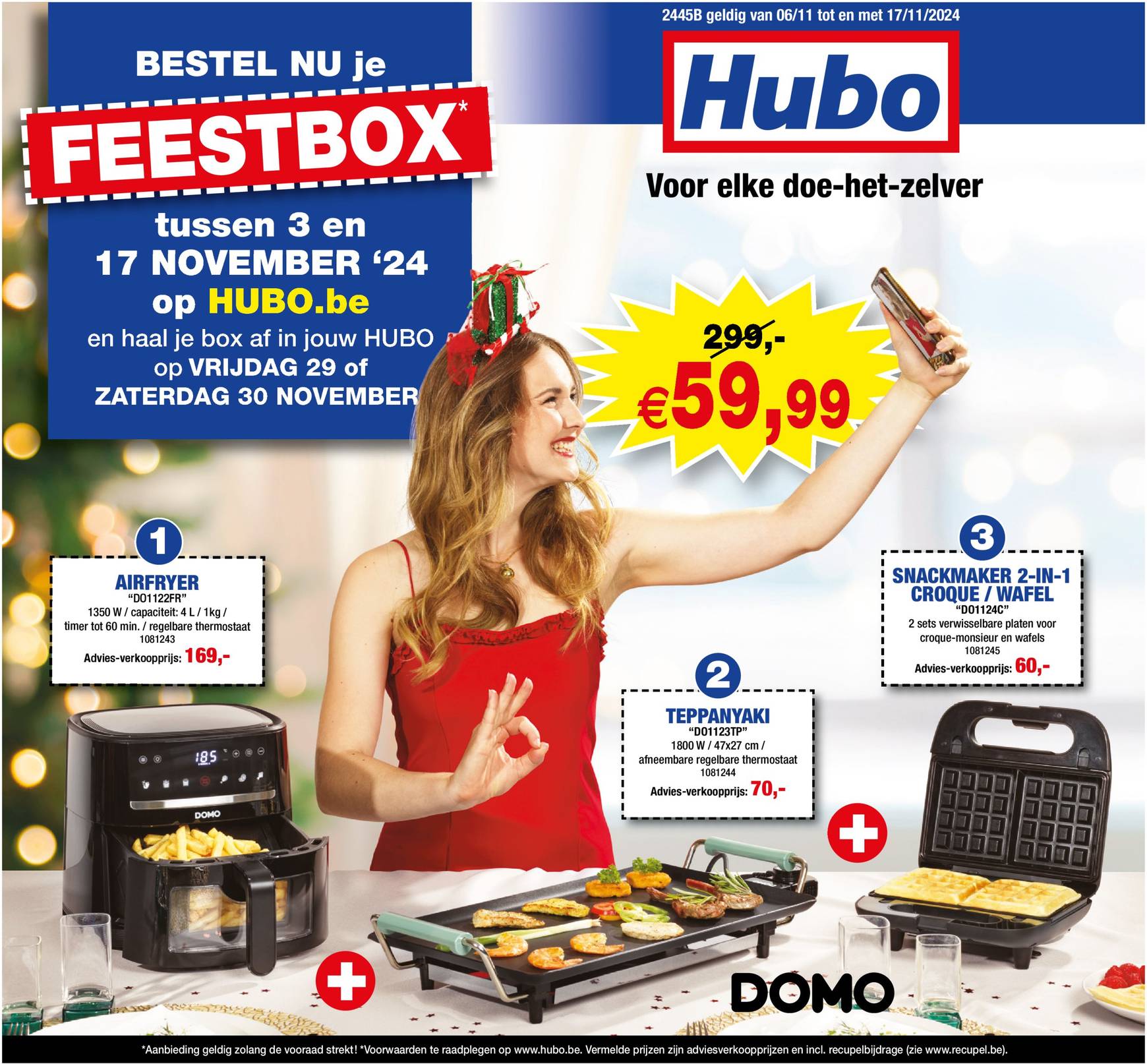 Hubo folder geldig vanaf 06.11. - 17.11.