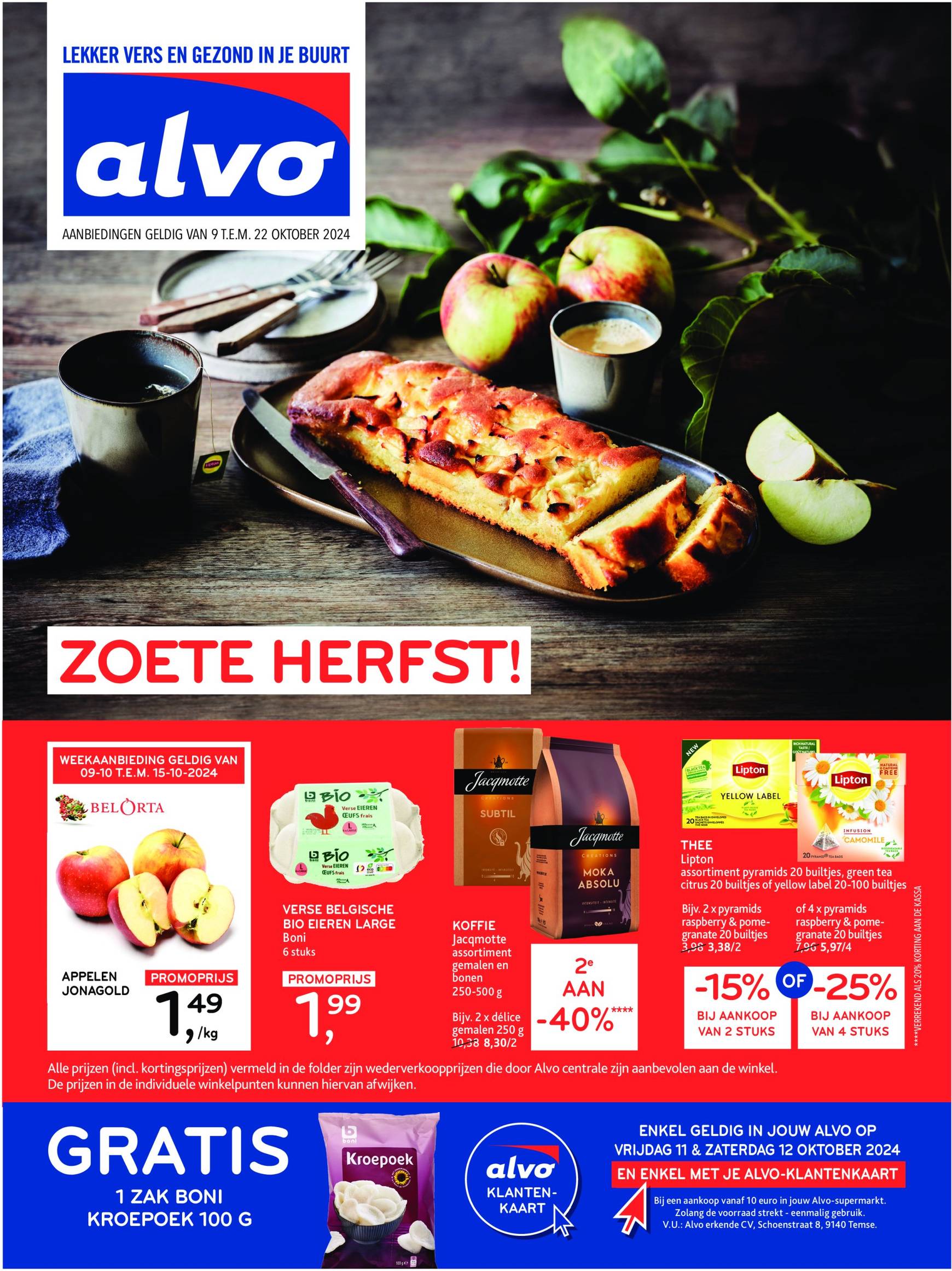 Alvo folder geldig vanaf 09.10. - 22.10.