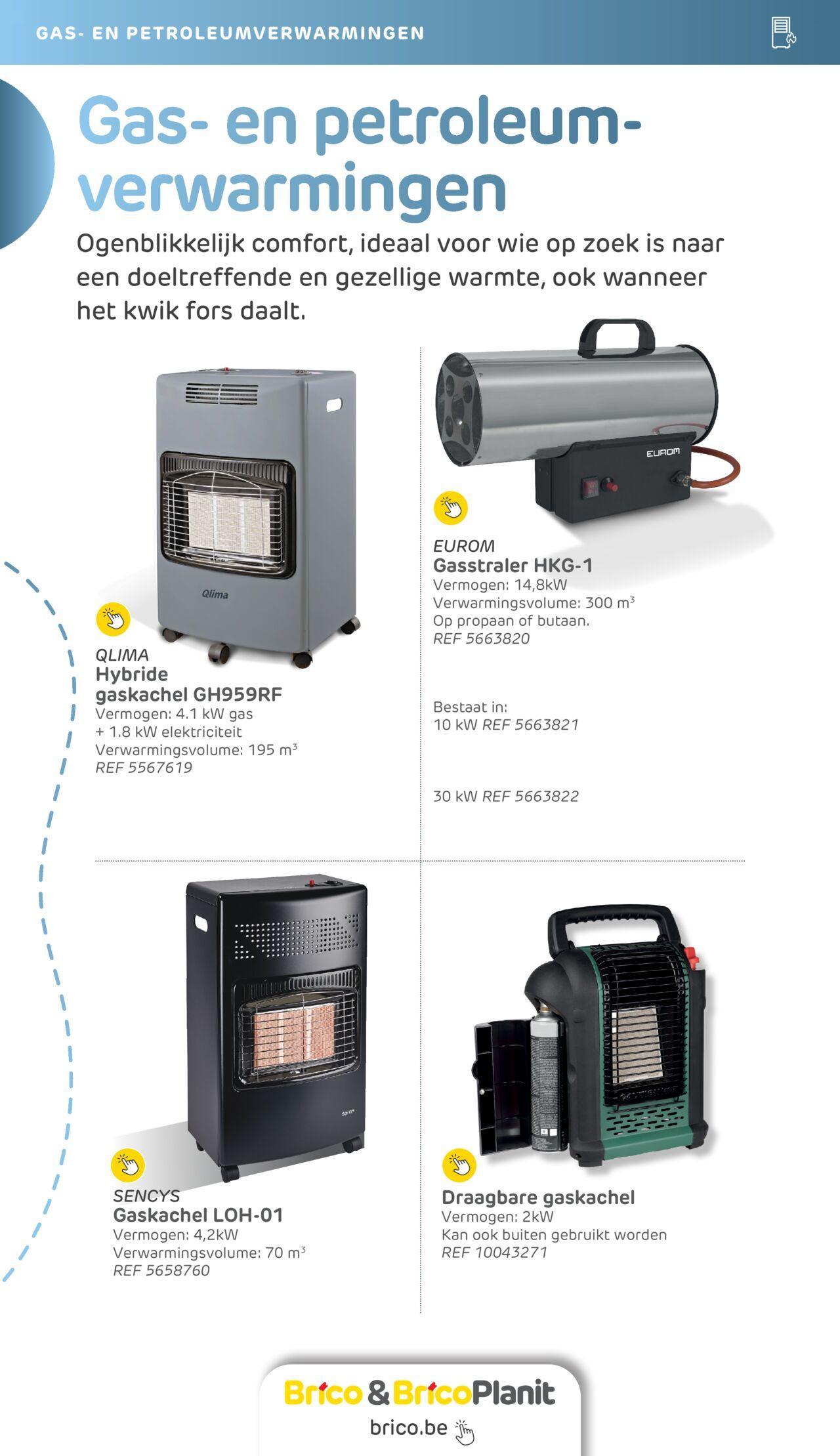 Brico Verwarmingscatalogus 03/10/2024 t/m 31/12/2024 35