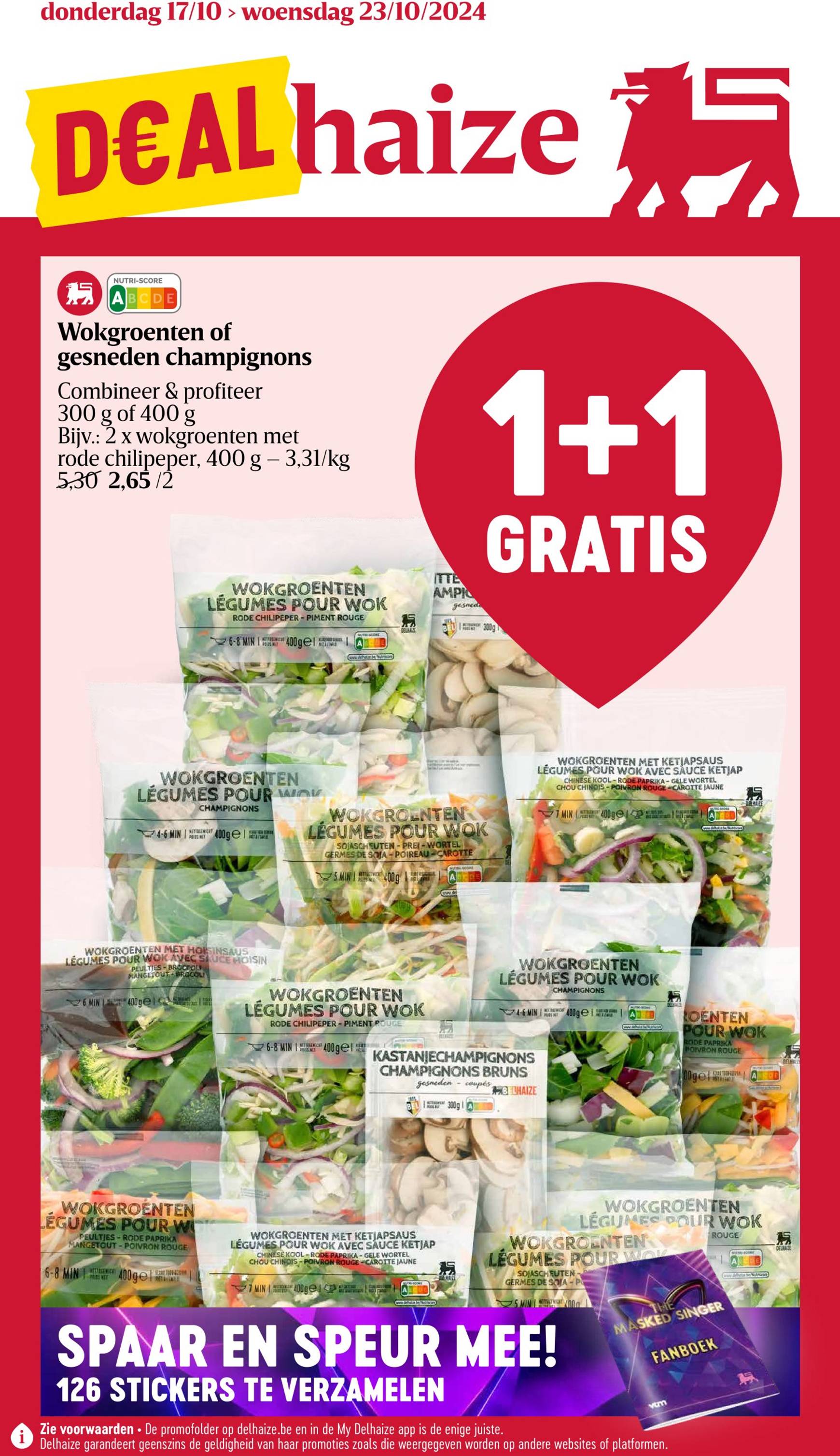 Delhaize folder geldig vanaf 17.10. - 23.10.