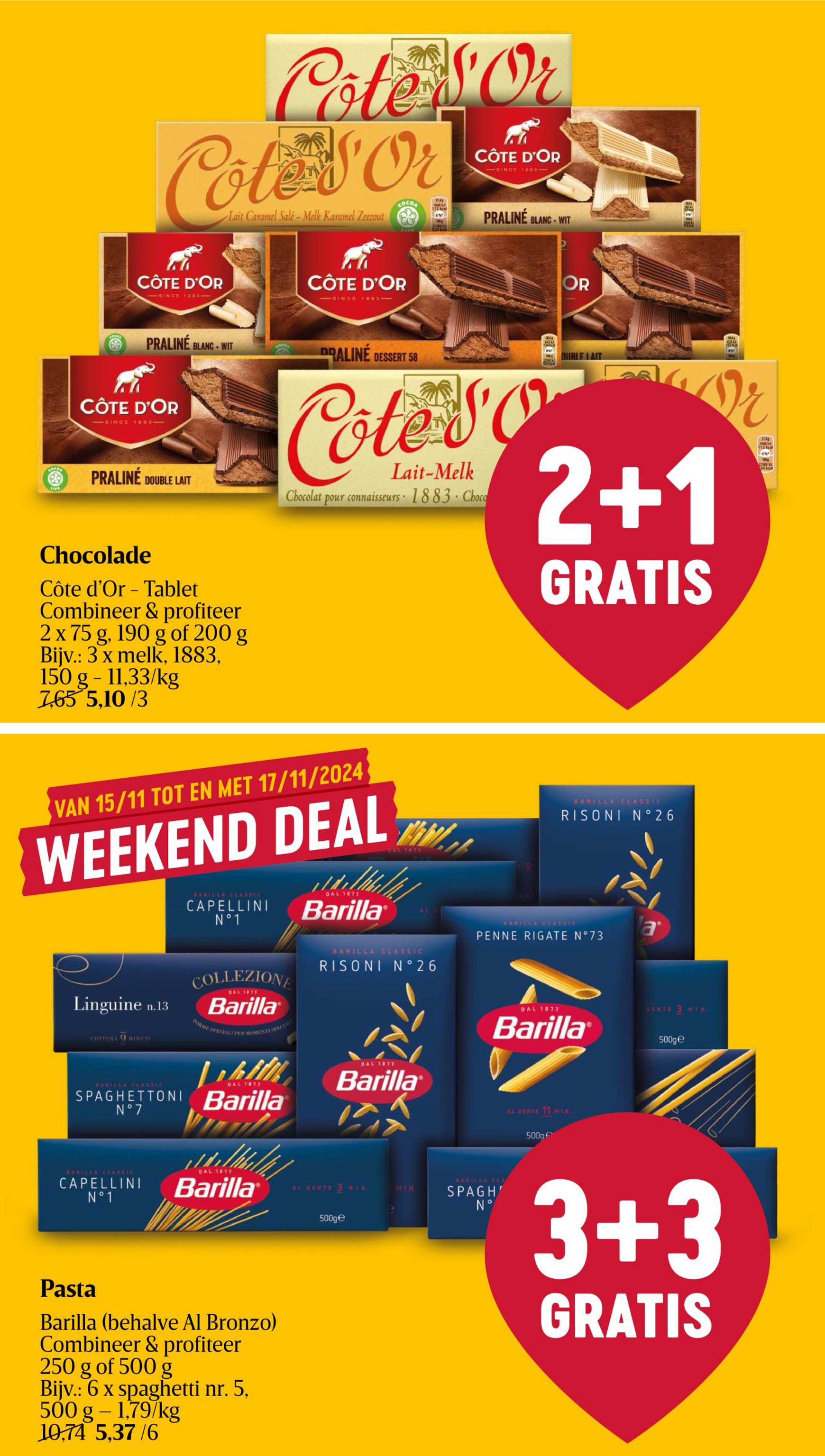 Delhaize folder geldig vanaf 14.11. - 20.11. 26