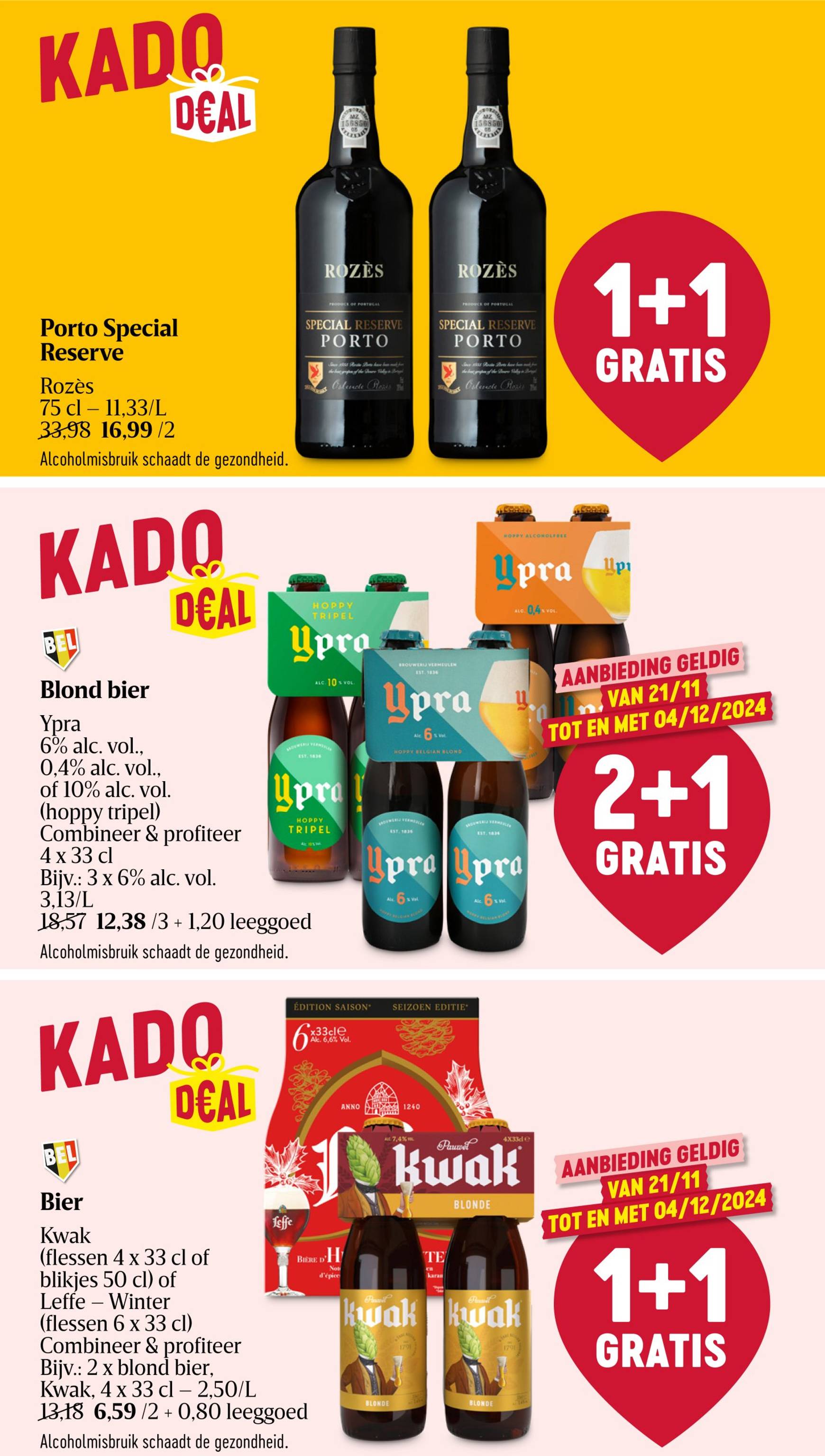 Delhaize folder geldig vanaf 21.11. - 27.11. 23