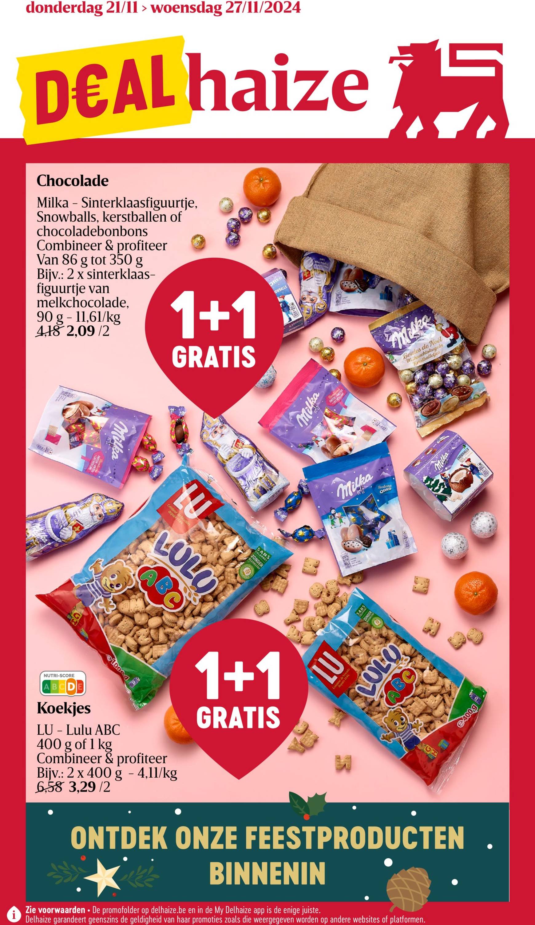 Delhaize folder geldig vanaf 21.11. - 27.11.