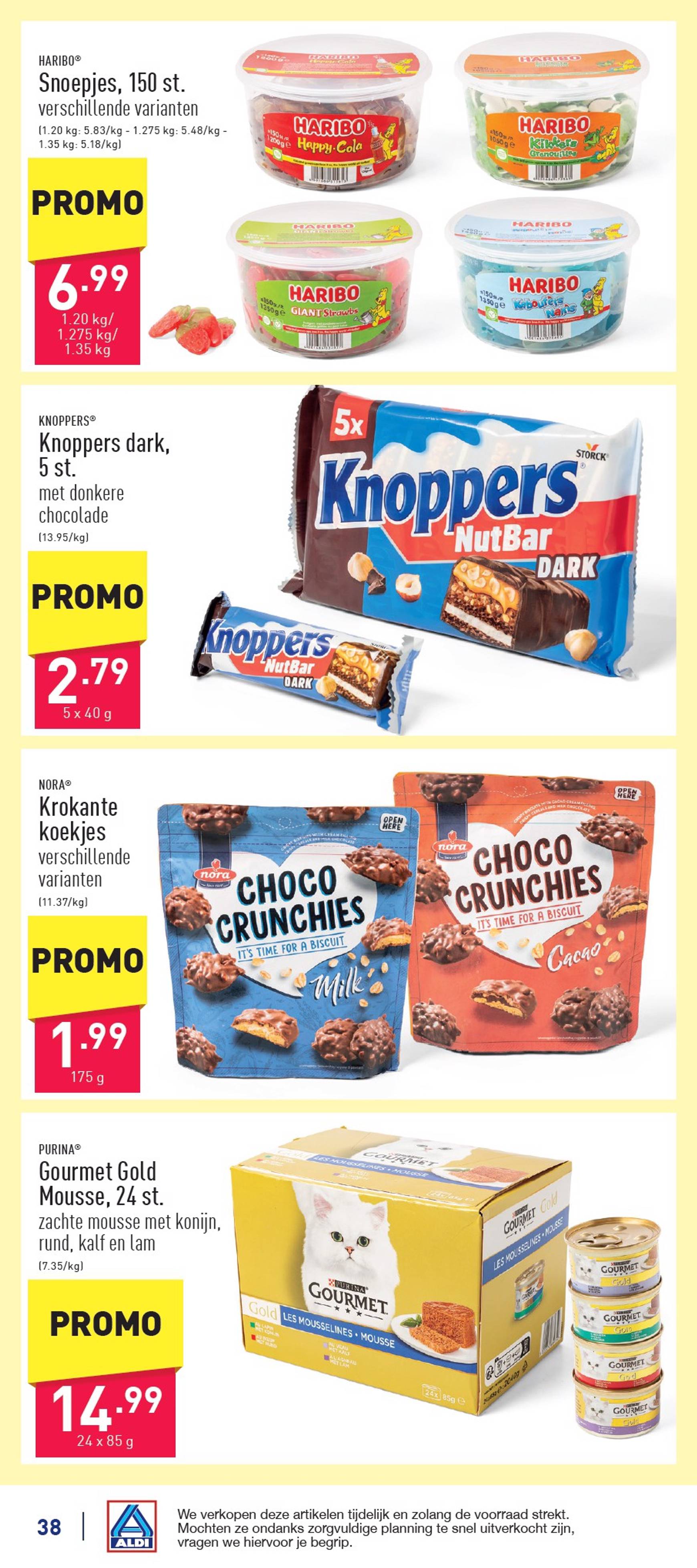 ALDI folder geldig vanaf 21.10. - 26.10. 38