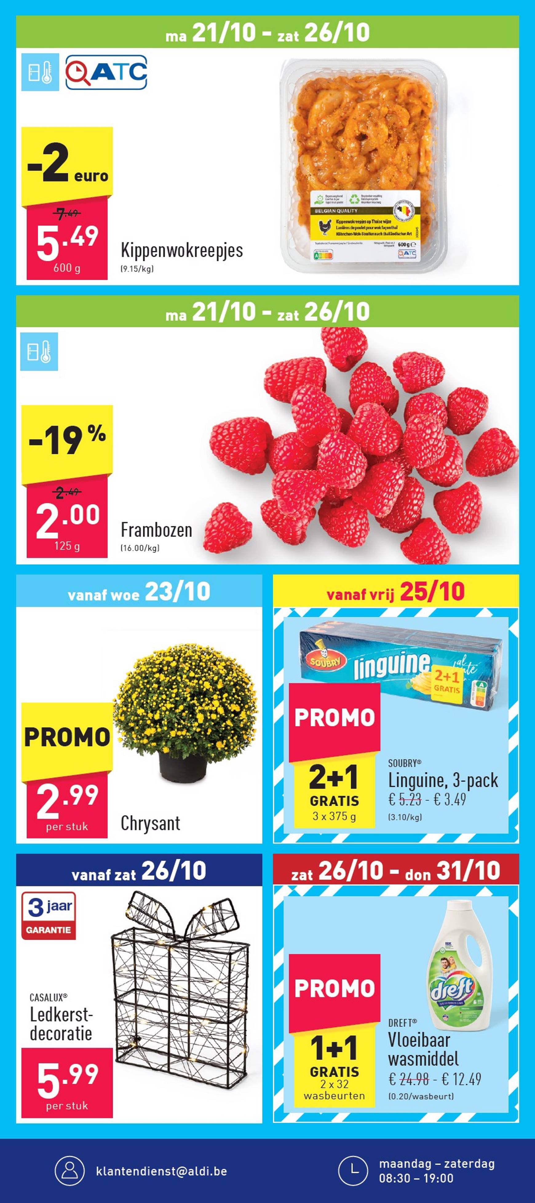 ALDI folder geldig vanaf 21.10. - 26.10. 2