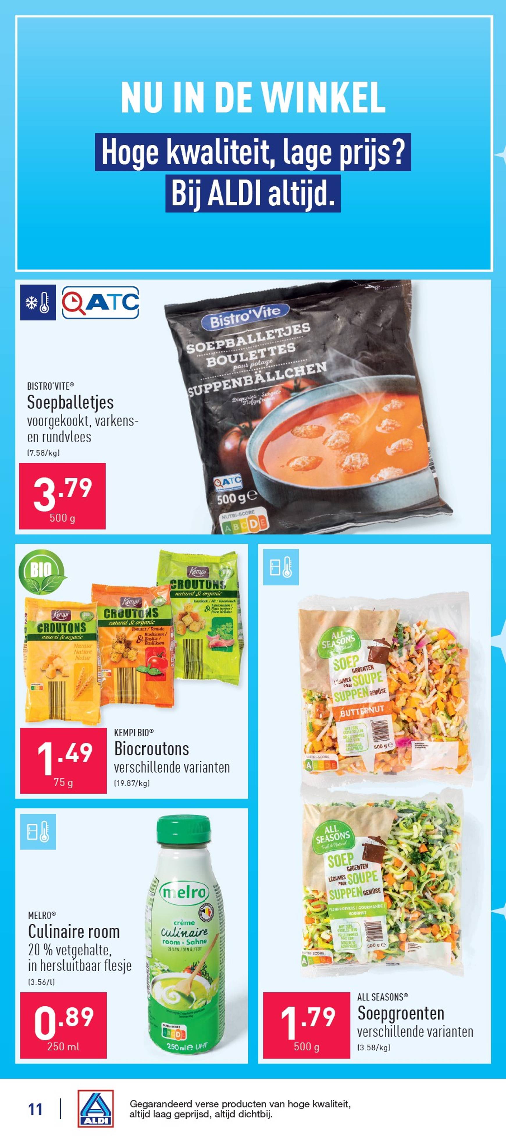 ALDI folder geldig vanaf 21.10. - 26.10. 11