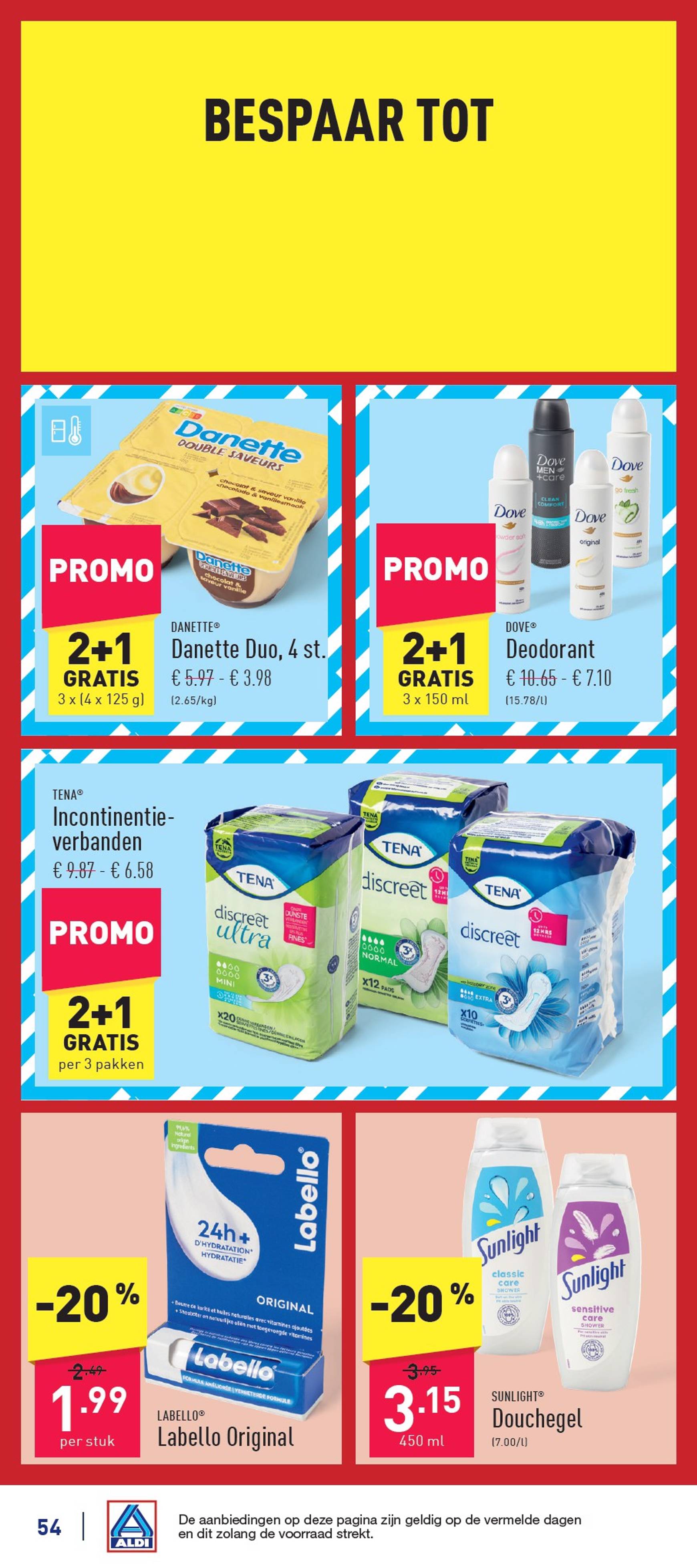 ALDI folder geldig vanaf 21.10. - 26.10. 54