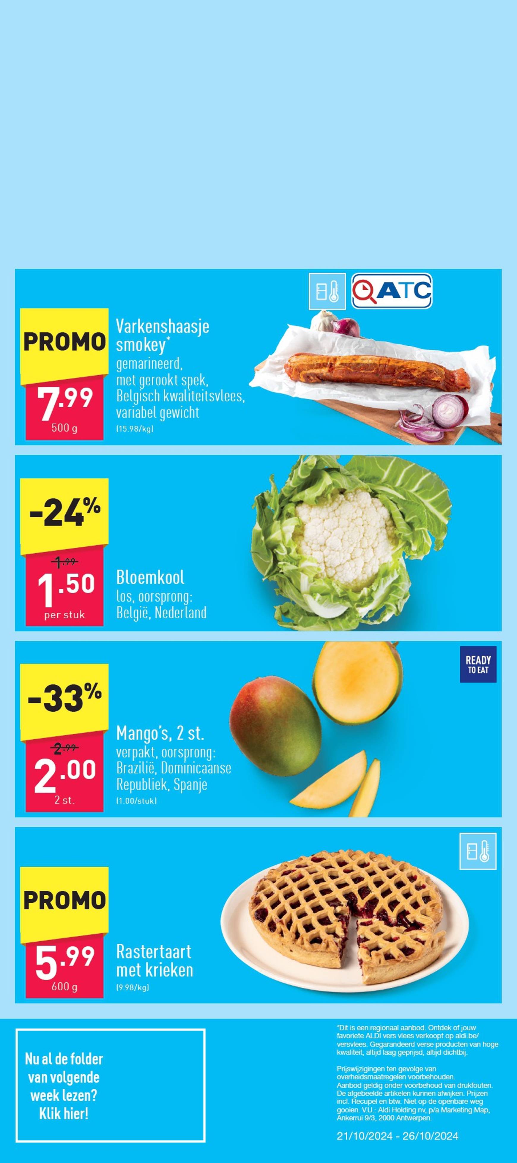 ALDI folder geldig vanaf 21.10. - 26.10. 55