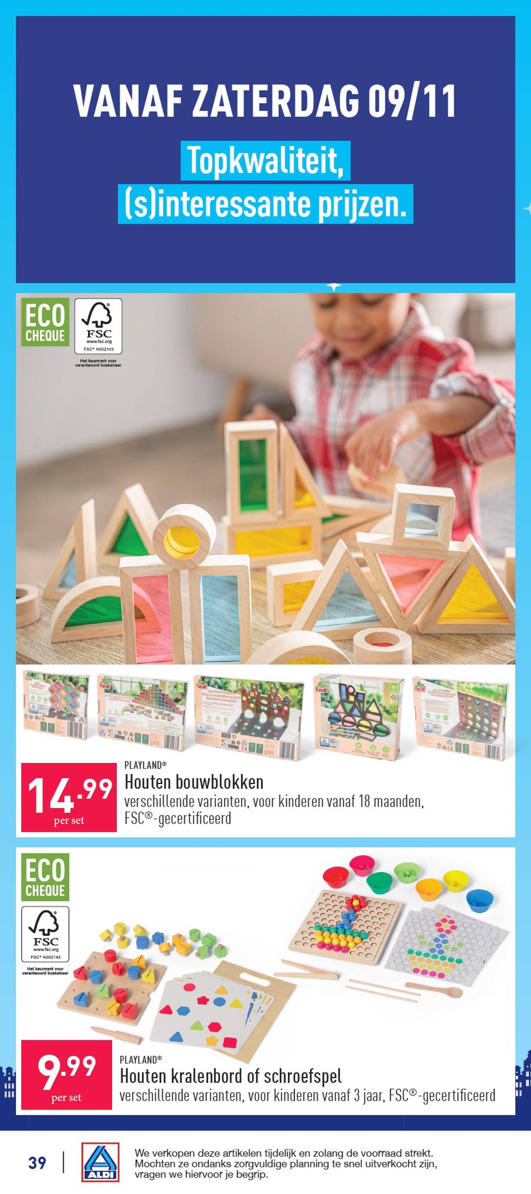 ALDI folder geldig vanaf 04.11. - 09.11. 39