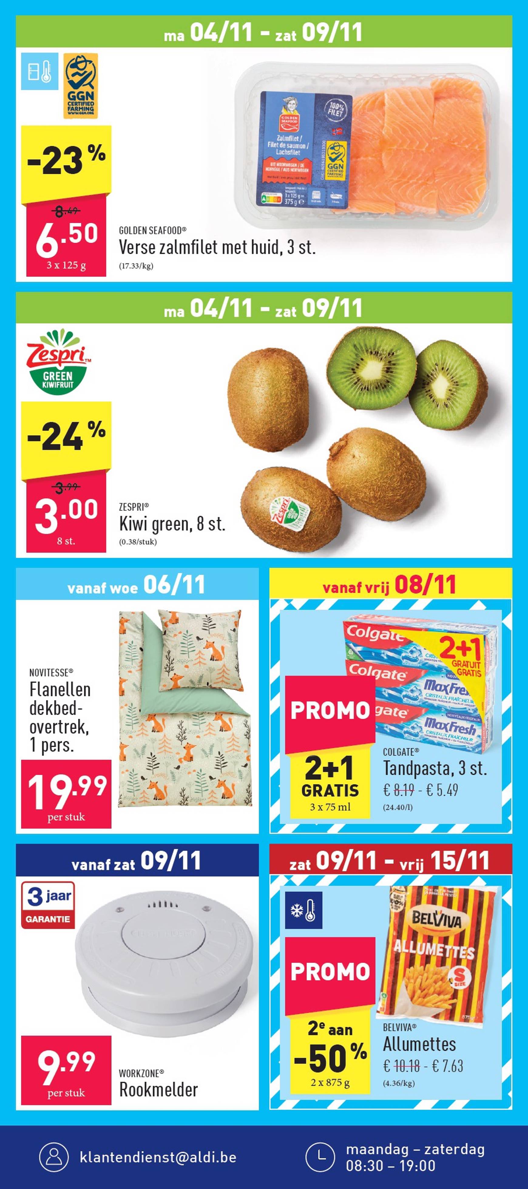 ALDI folder geldig vanaf 04.11. - 09.11. 2