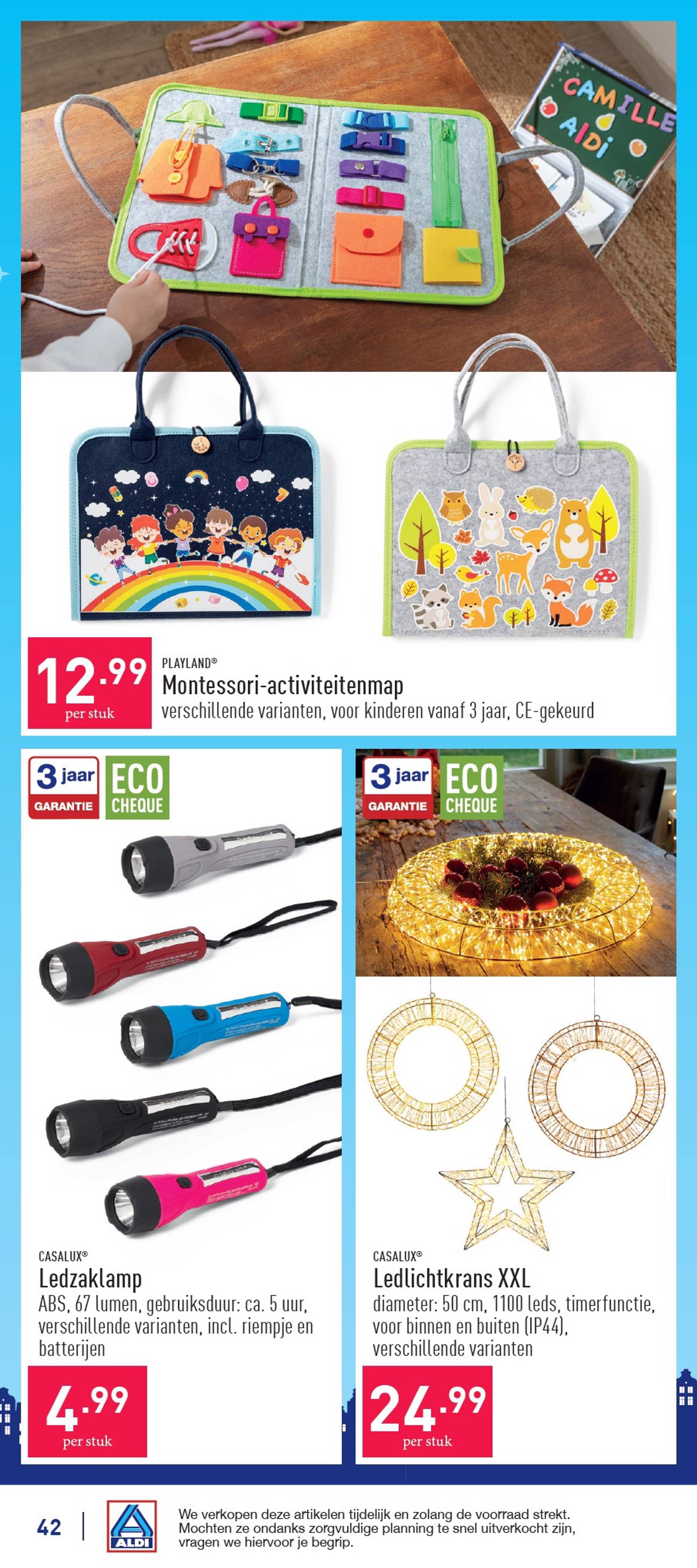 ALDI folder geldig vanaf 04.11. - 09.11. 42