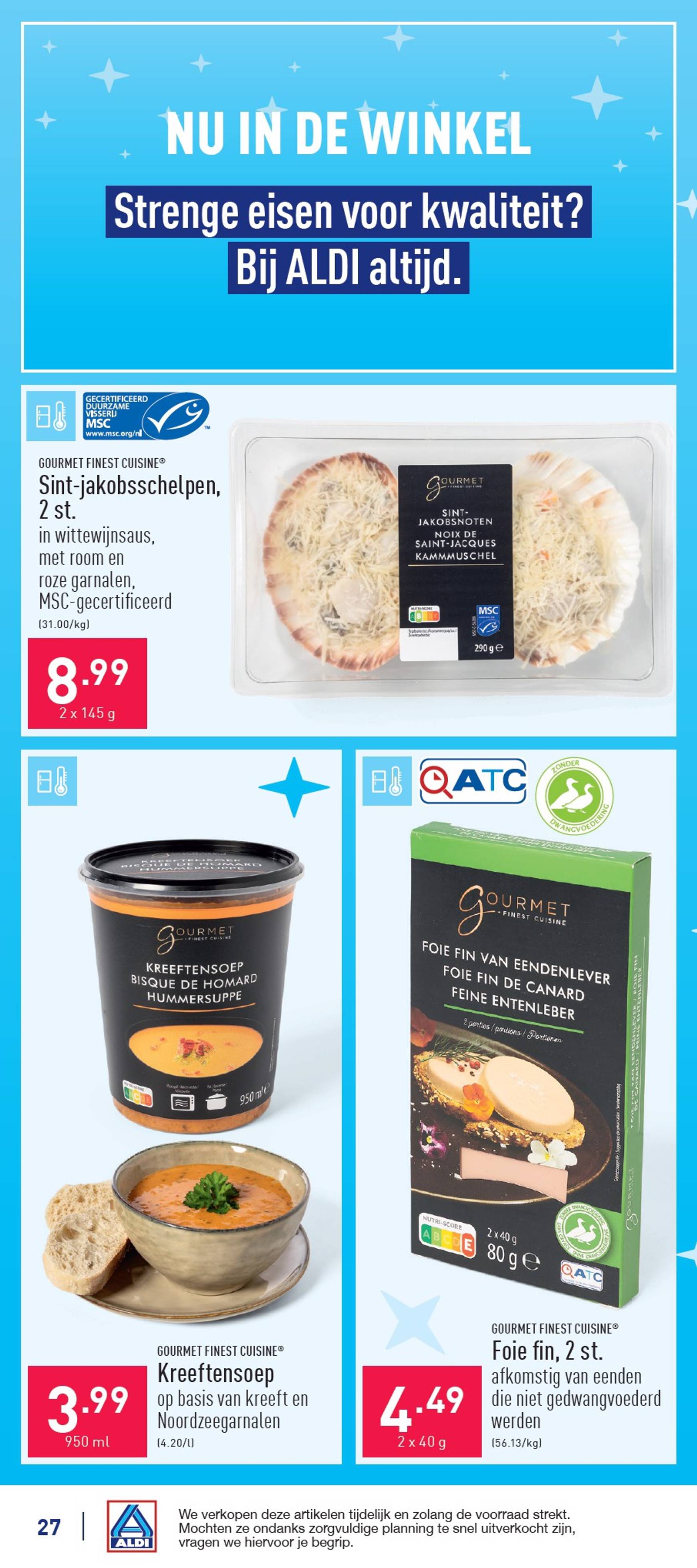 ALDI folder geldig vanaf 18.11. - 23.11. 27