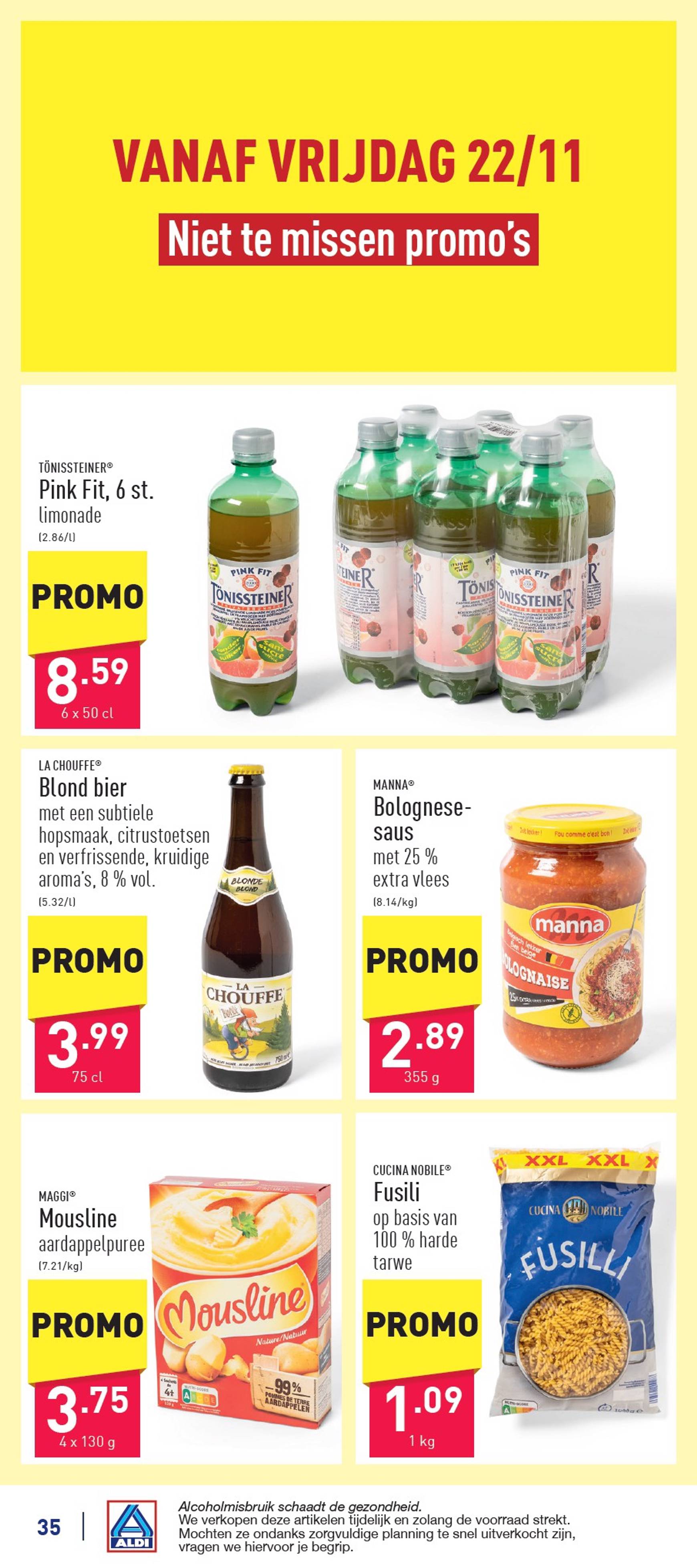 ALDI folder geldig vanaf 18.11. - 23.11. 35