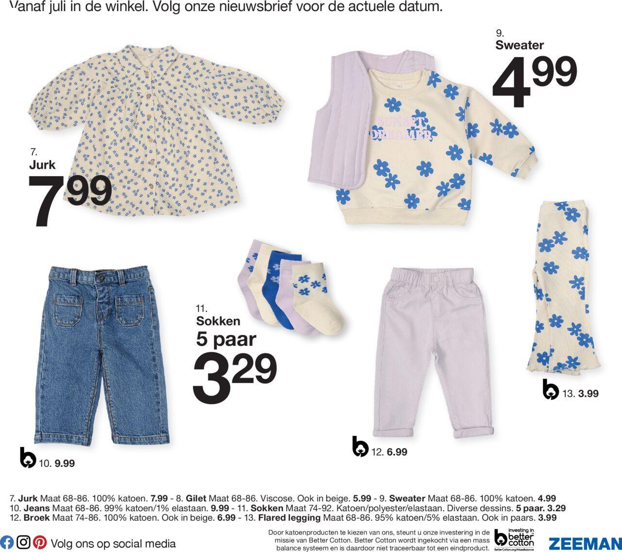 Zeeman folder vanaf vrijdag 26/07/2024 23