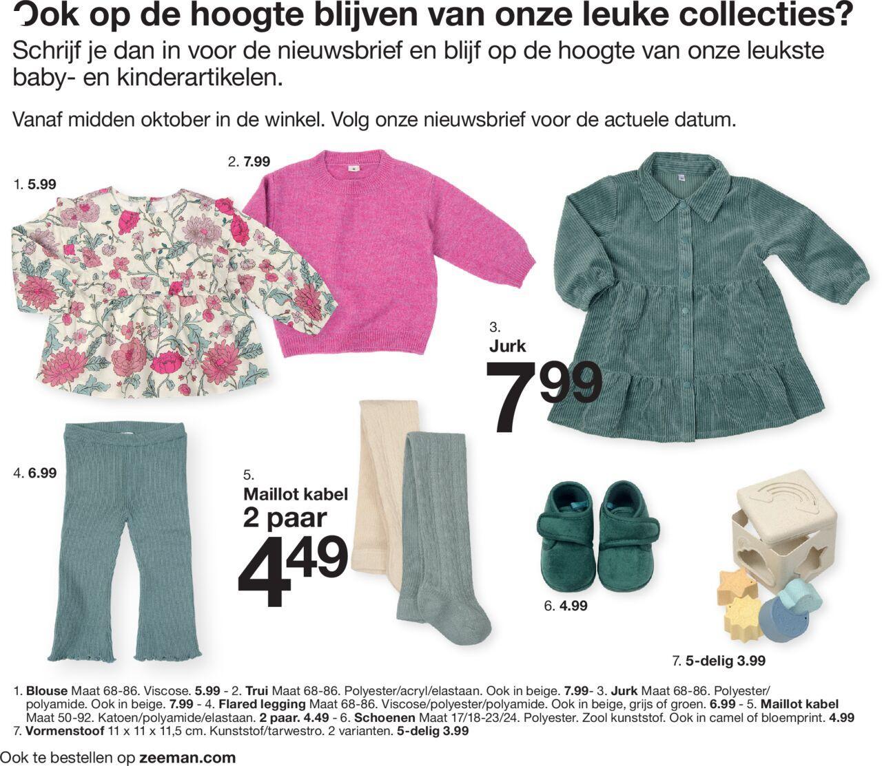 Zeeman folder vanaf vrijdag 26/07/2024 30