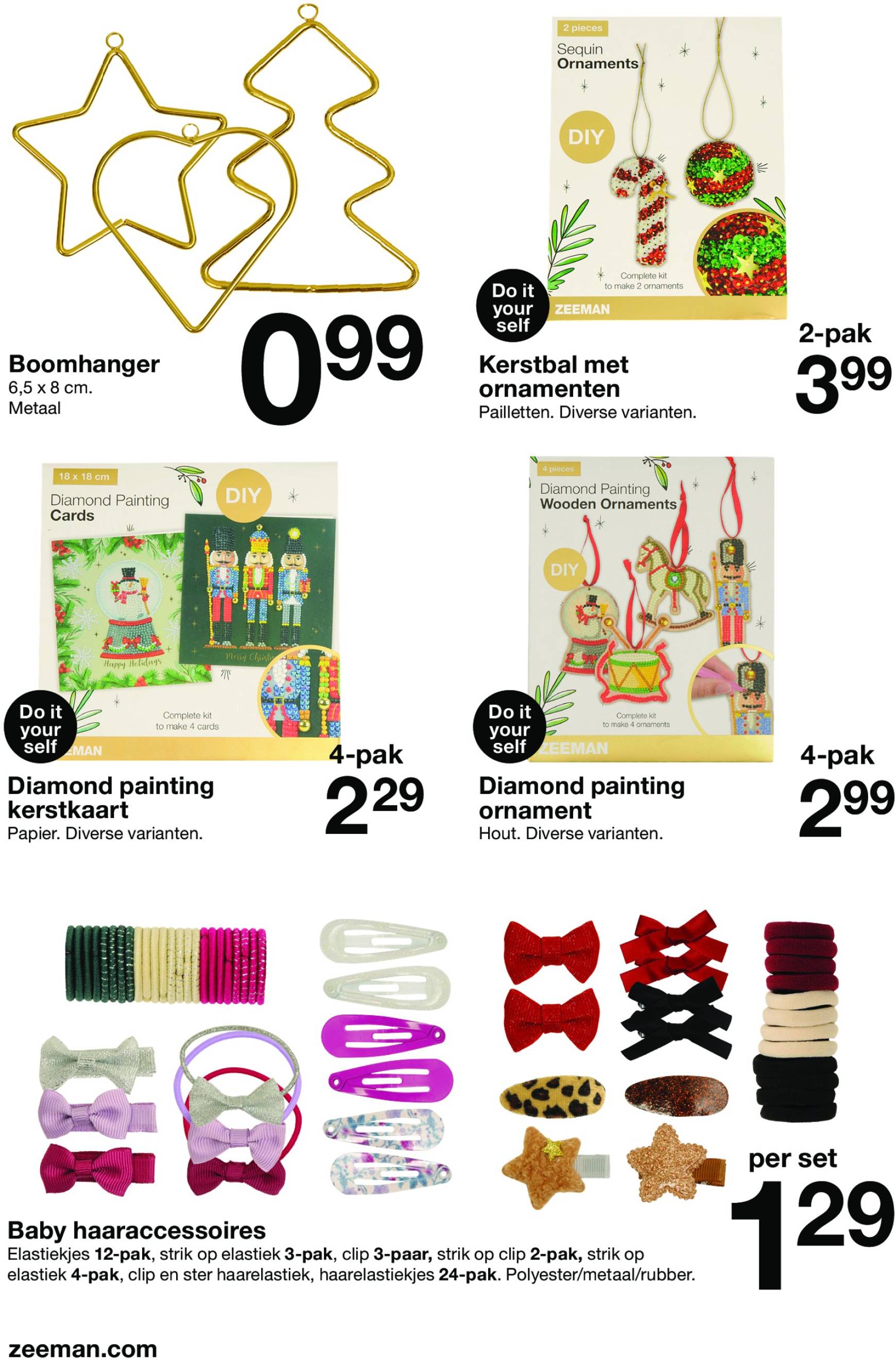 Zeeman - Voorbereiding op Kerstmis folder geldig vanaf 09.11. - 15.11. 10