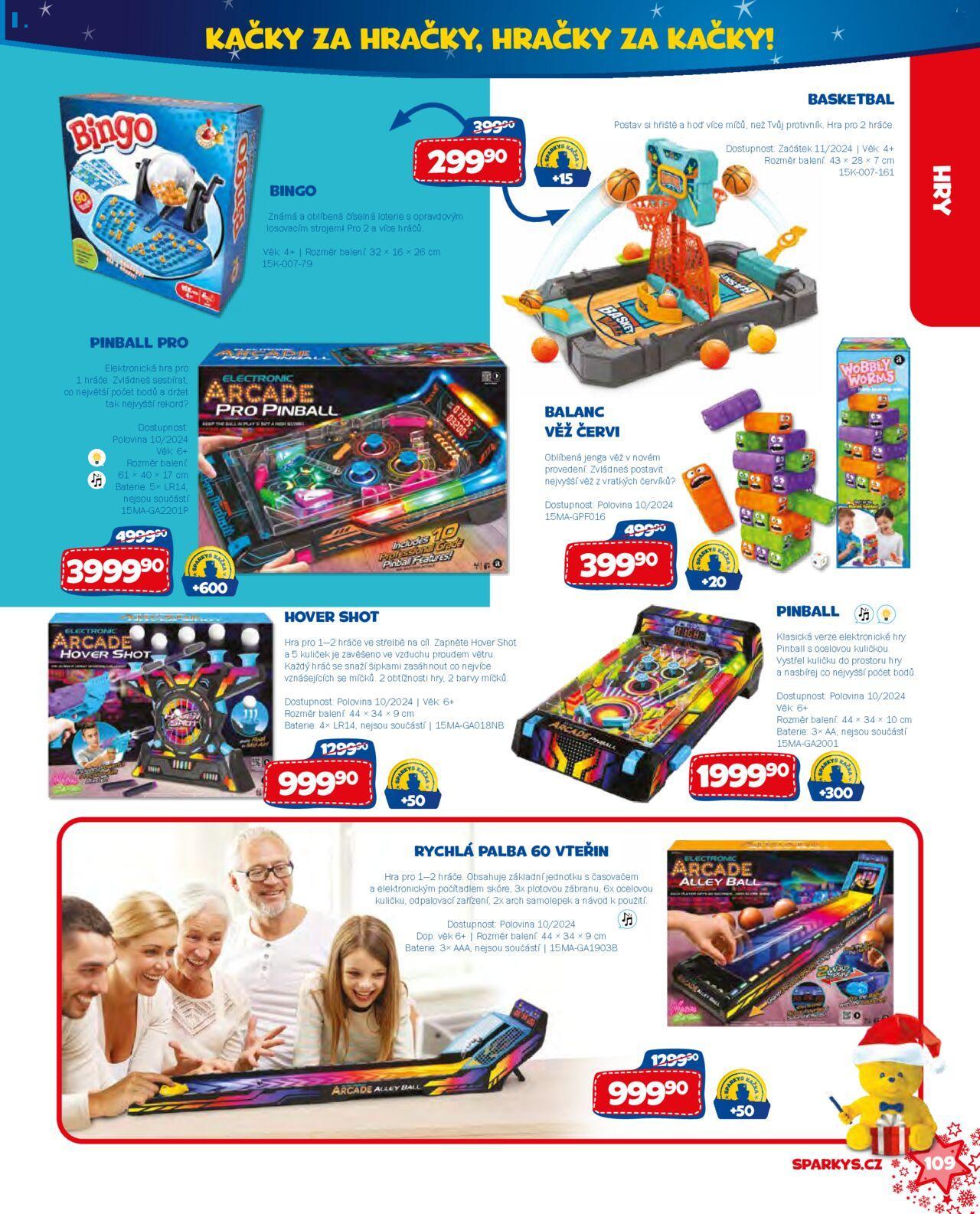 Sparkys katalog Vánoce 2024 01.10.2024 - 30.11.2024 109