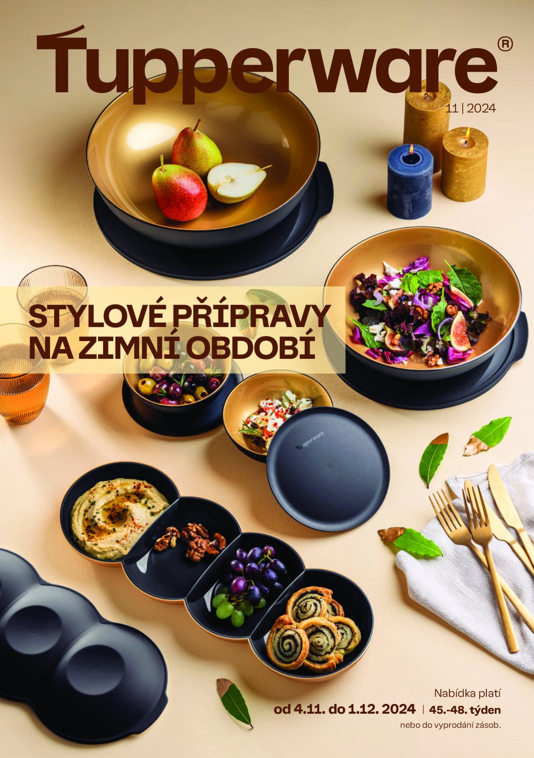 Leták Tupperware - Stylové přípravy na zimní období od 04.11. do 01.12.