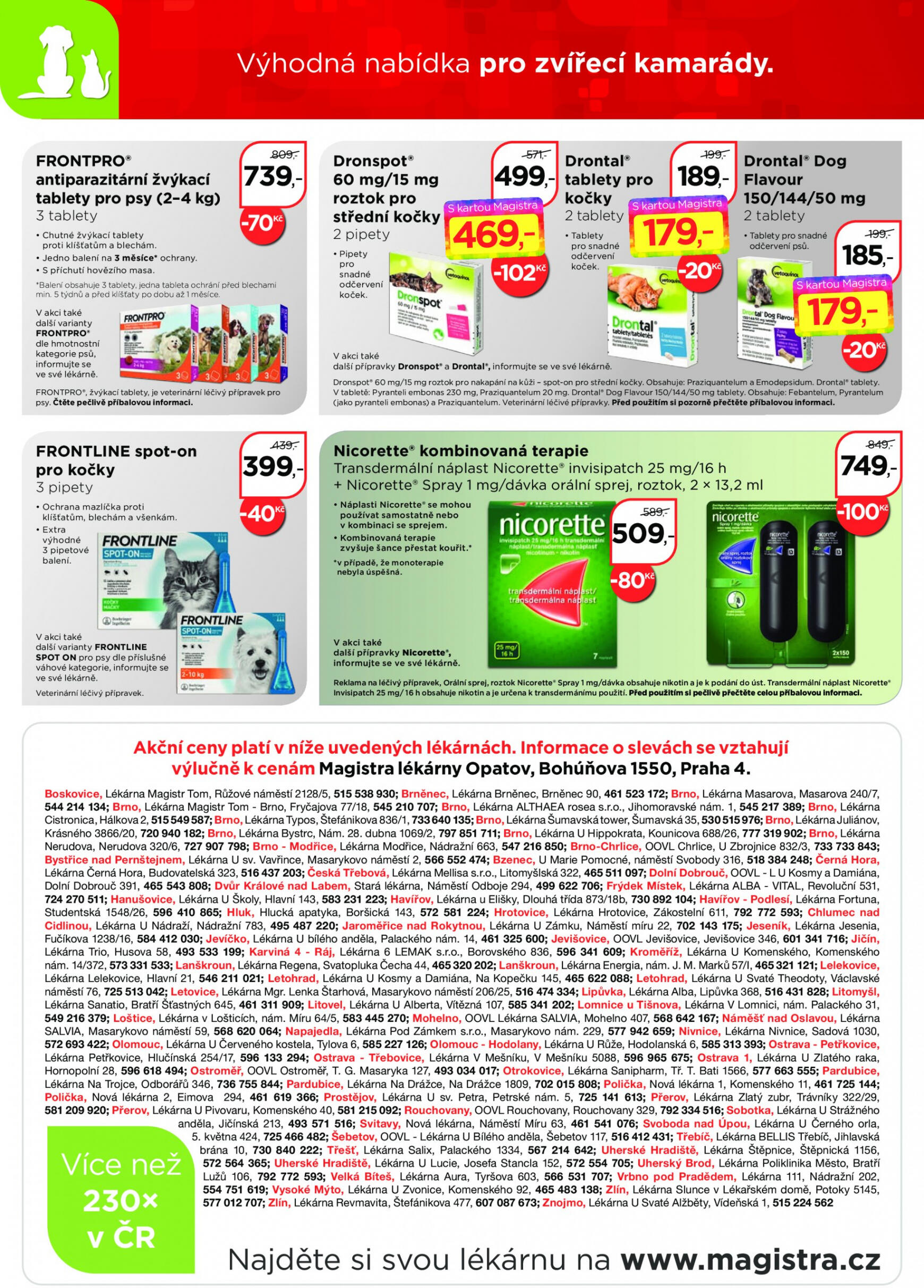 Leták Magistra Lékárny aktuální 29.04. - 02.06. 6