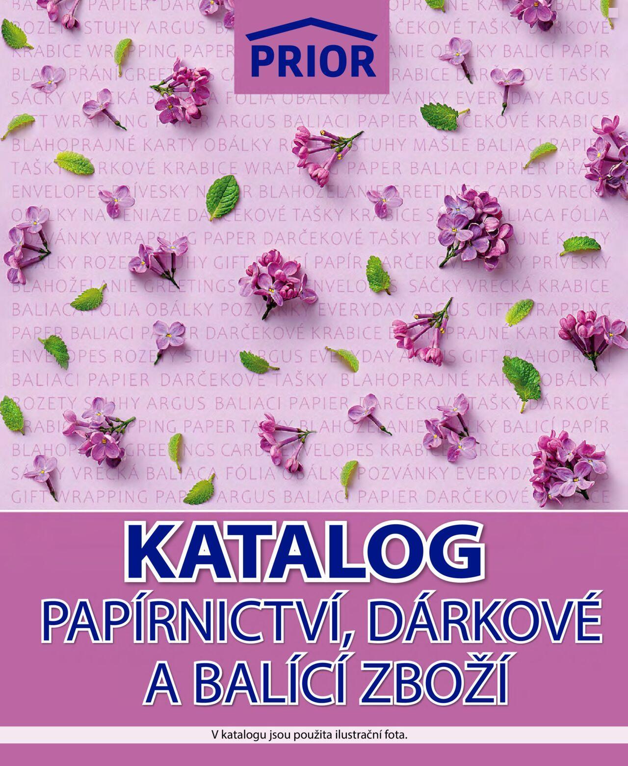 Prior - Katalog Papírnictví, Dárkové A Balící Zboží od pátku 01.03.2024