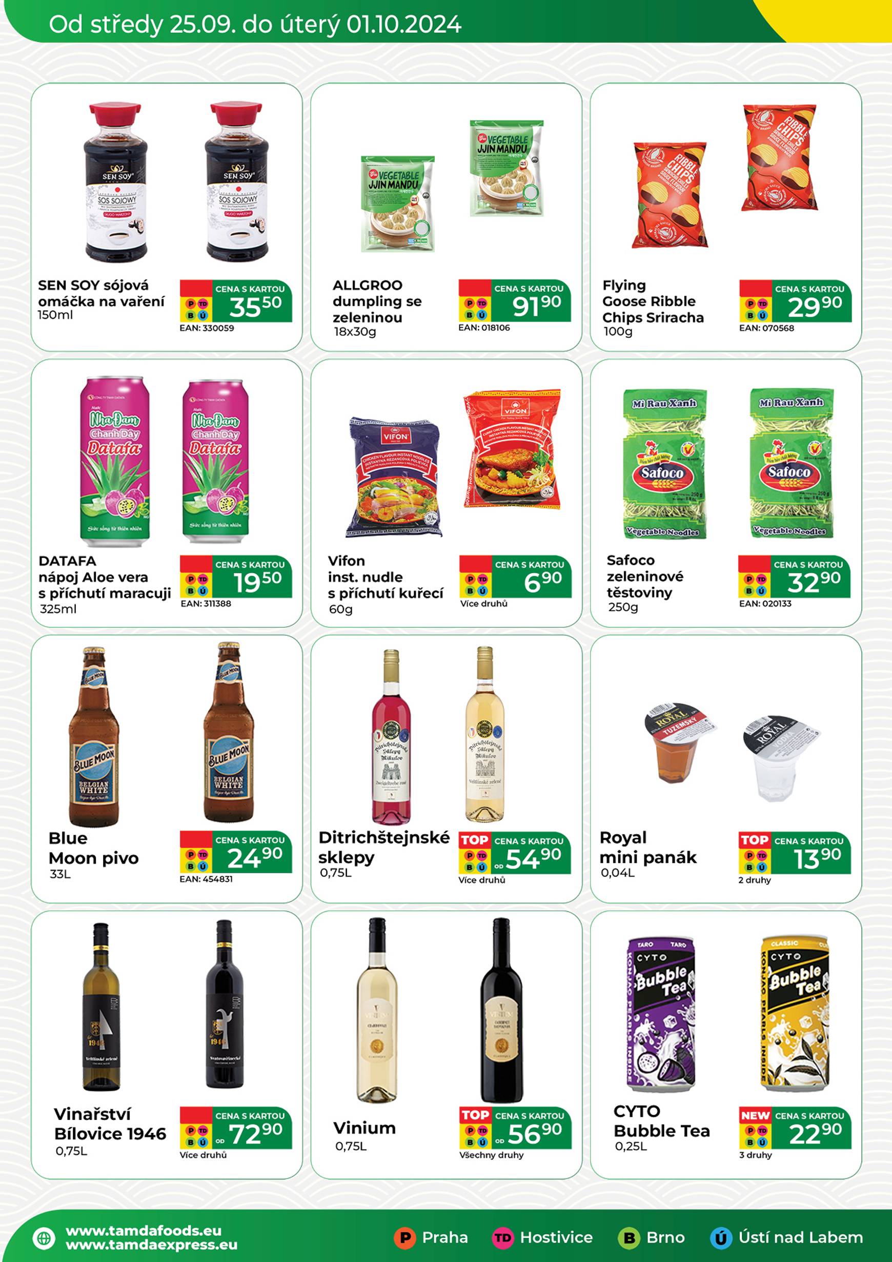 Leták Tamda Foods od 25.09. do 01.10. 4