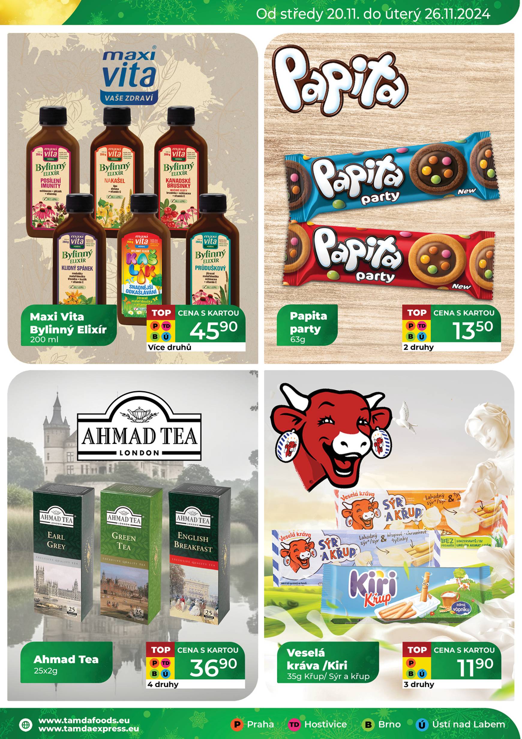 Leták Tamda Foods od 20.11. do 26.11. 17